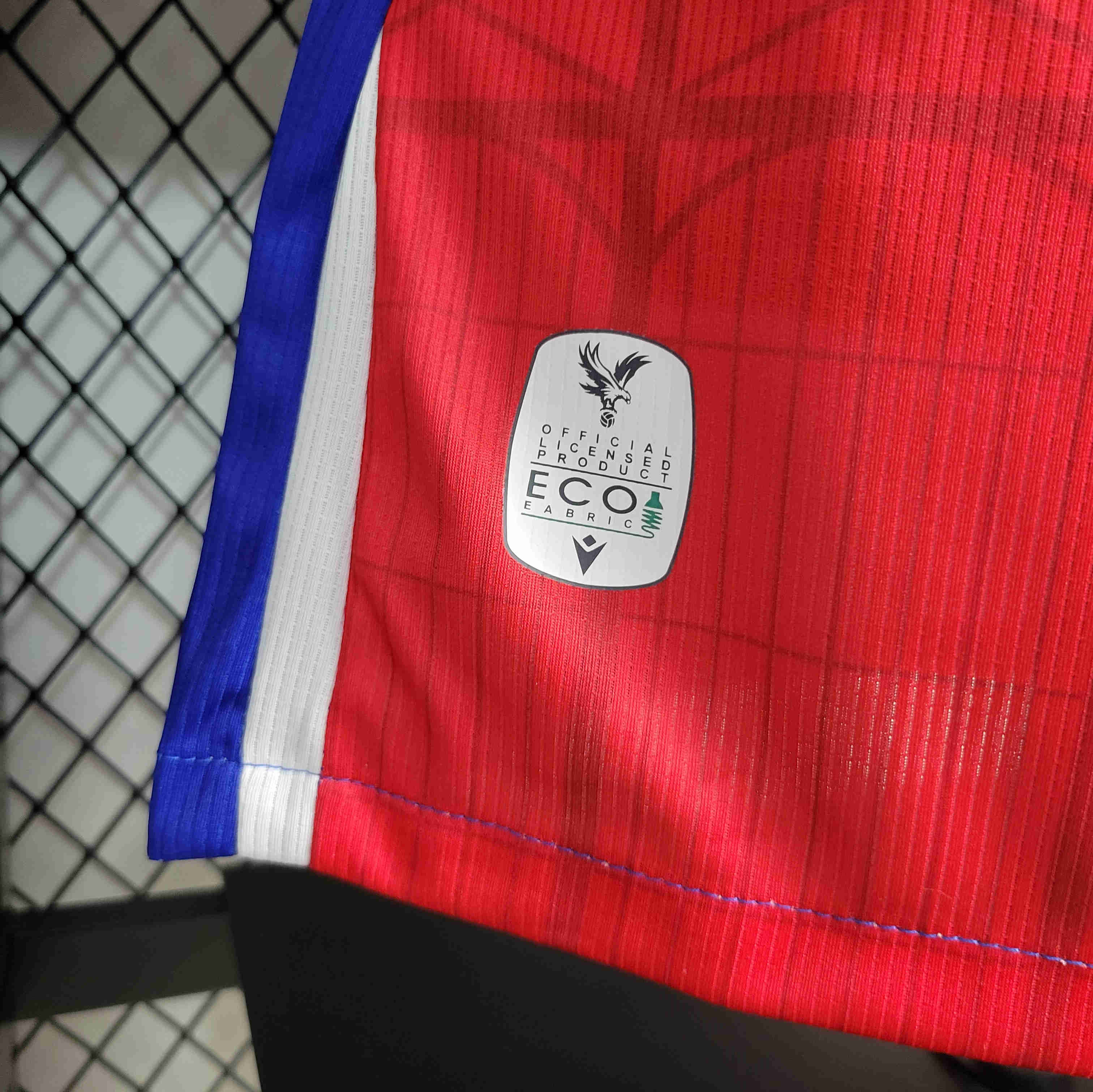 23-24 Crystal Palace Home Jersey - Player Version - Unitedfutballjersey