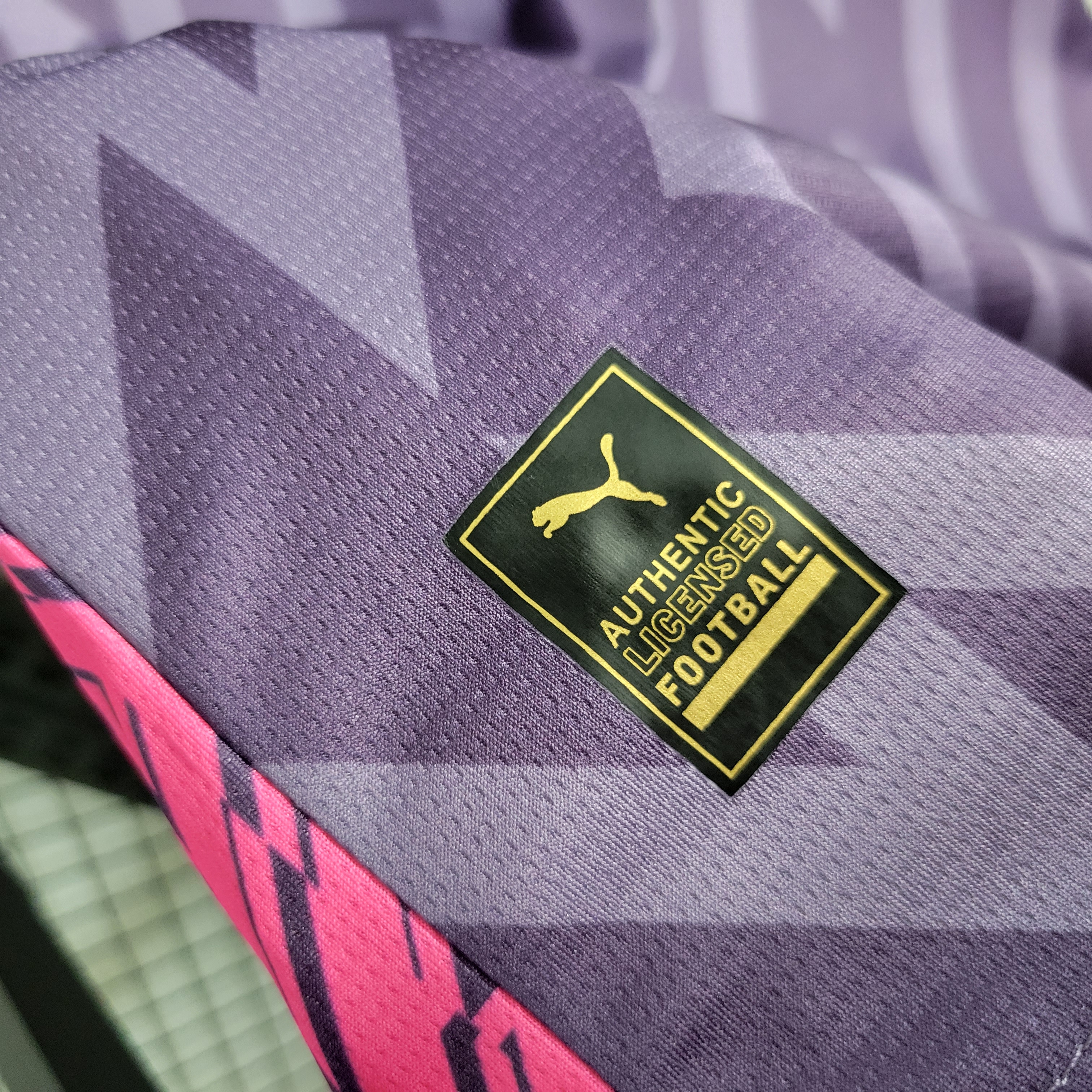 23-24 Manchester City Purple Goal Keeper Fans Jersey - Unitedfutballjersey