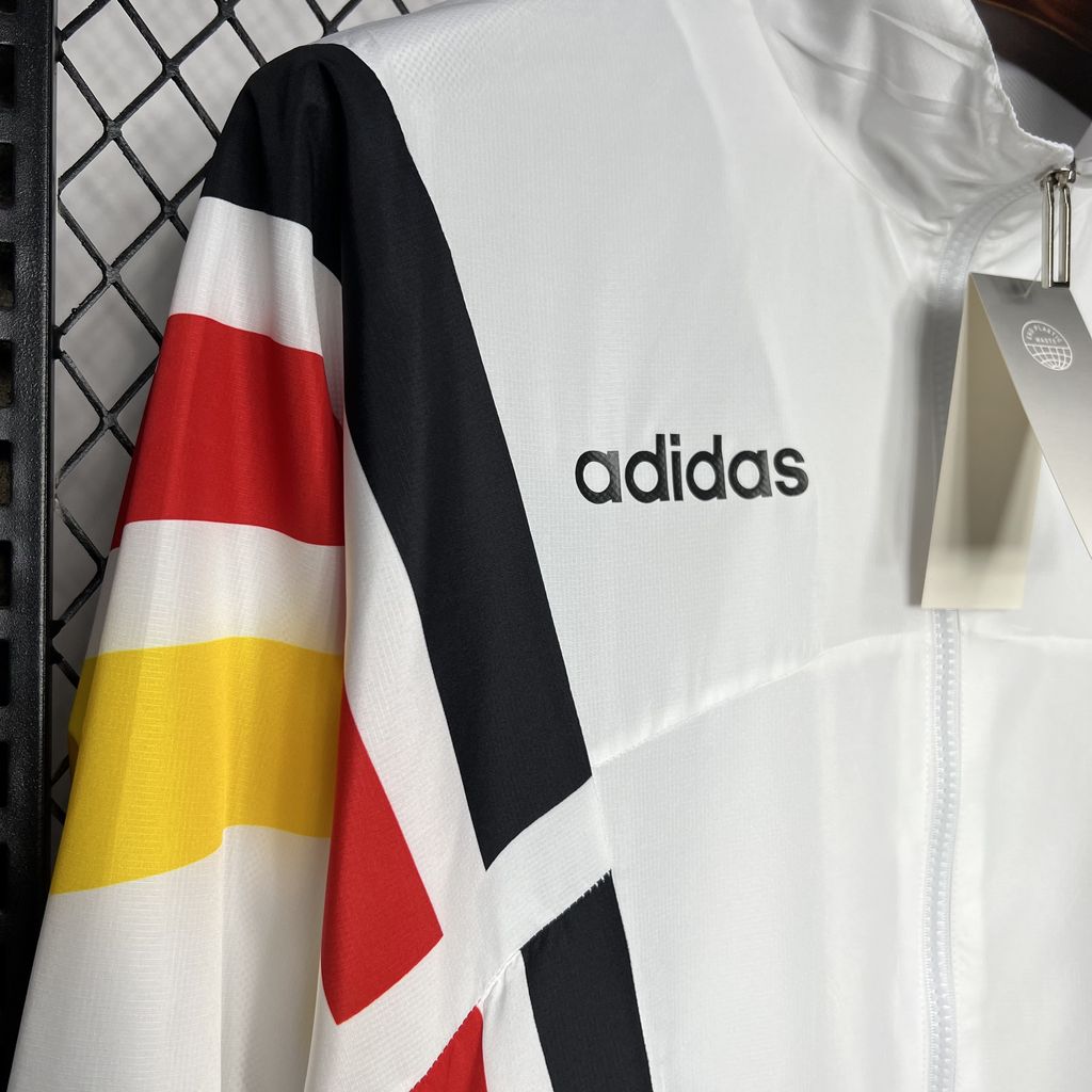 Germany 2024 White Windbreaker - Player Version - Unitedfutballjersey