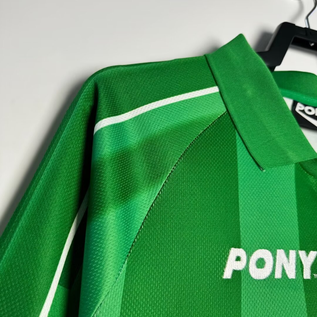 Retro Tottenham Hotspur 1997-99 Green Goalkeeper Long Sleeve Jersey - Unitedfutballjersey