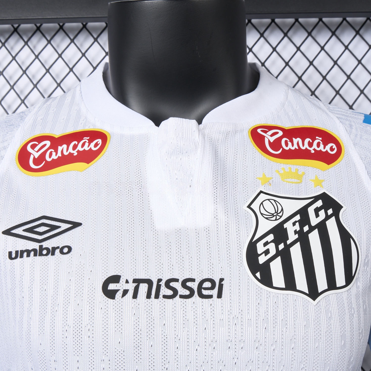 Santos 24-25 Home Jersey With Sponsors - Player Version - Unitedfutballjersey