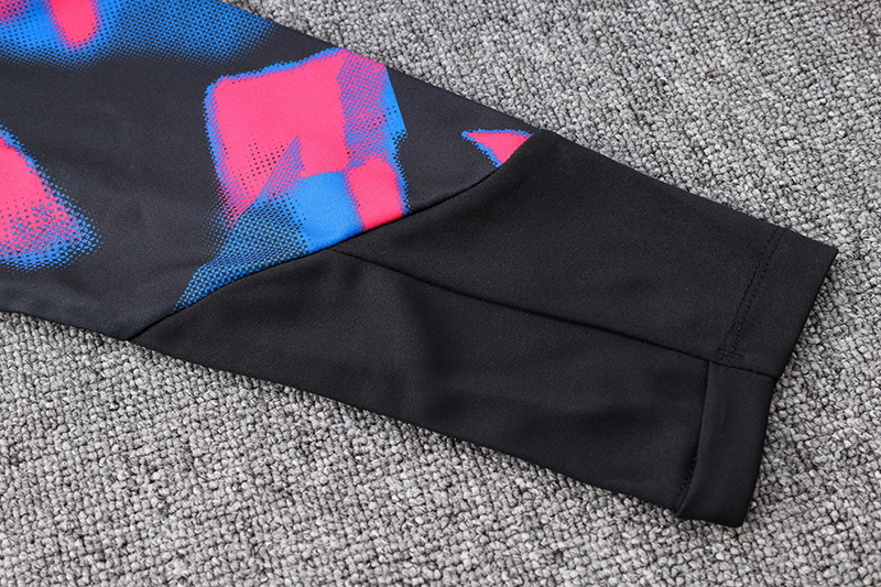 West Ham United 23-24 Long Sleeve Training Set -Black - Unitedfutballjersey