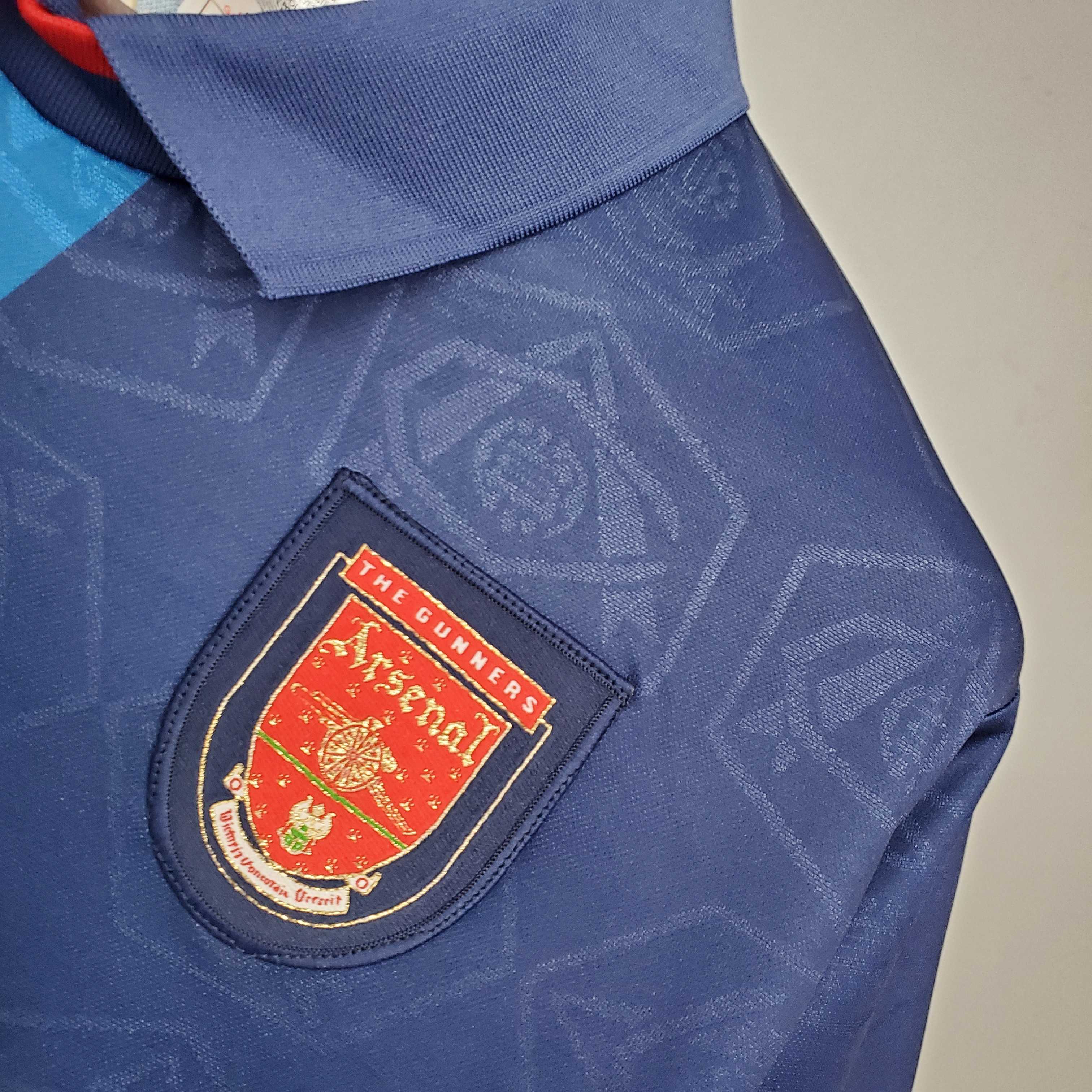 Retro Arsenal 95-96 Away Stadium Jersey - Unitedfutballjersey