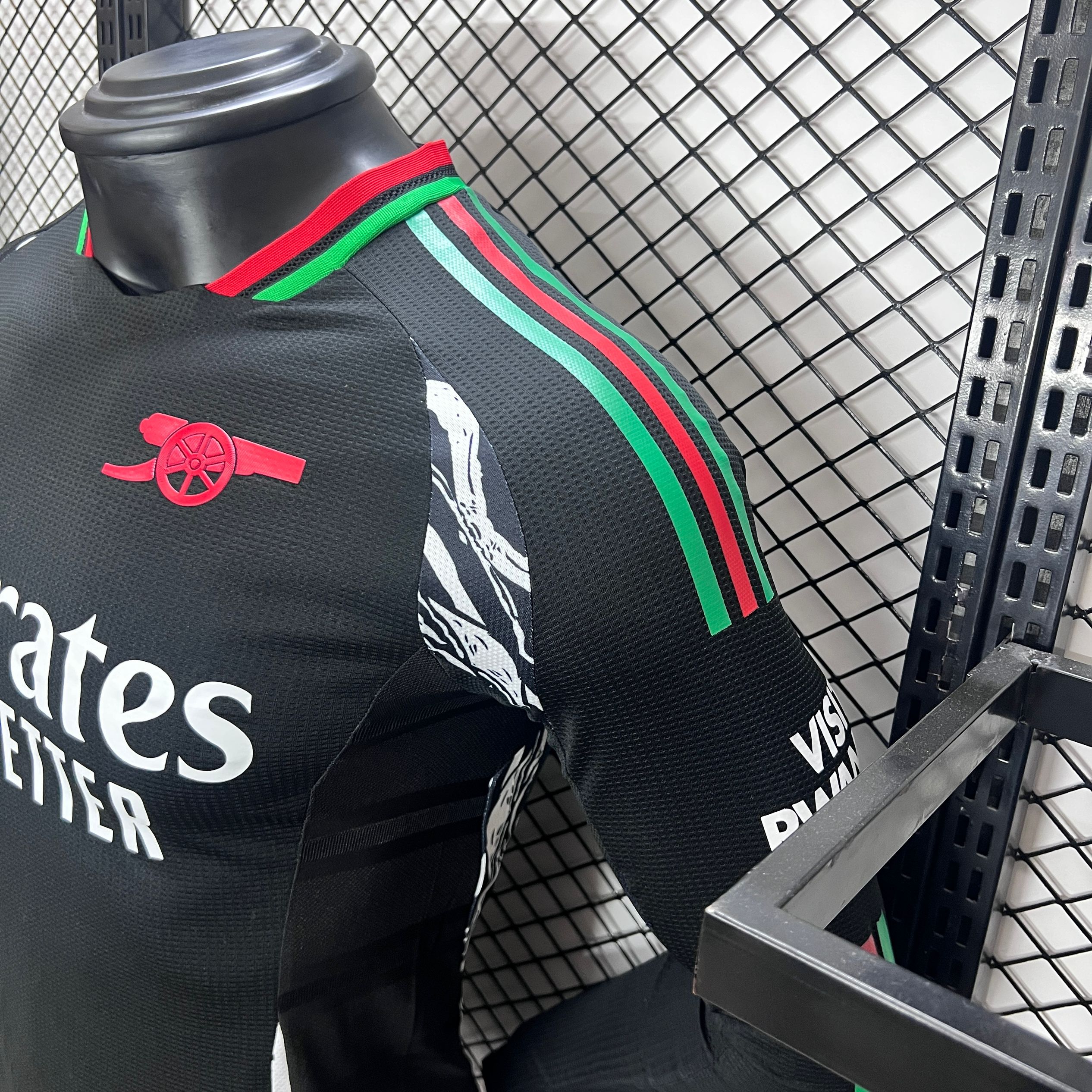 Arsenal 24-25 Away Long Sleeve Jersey - Player Version - Unitedfutballjersey