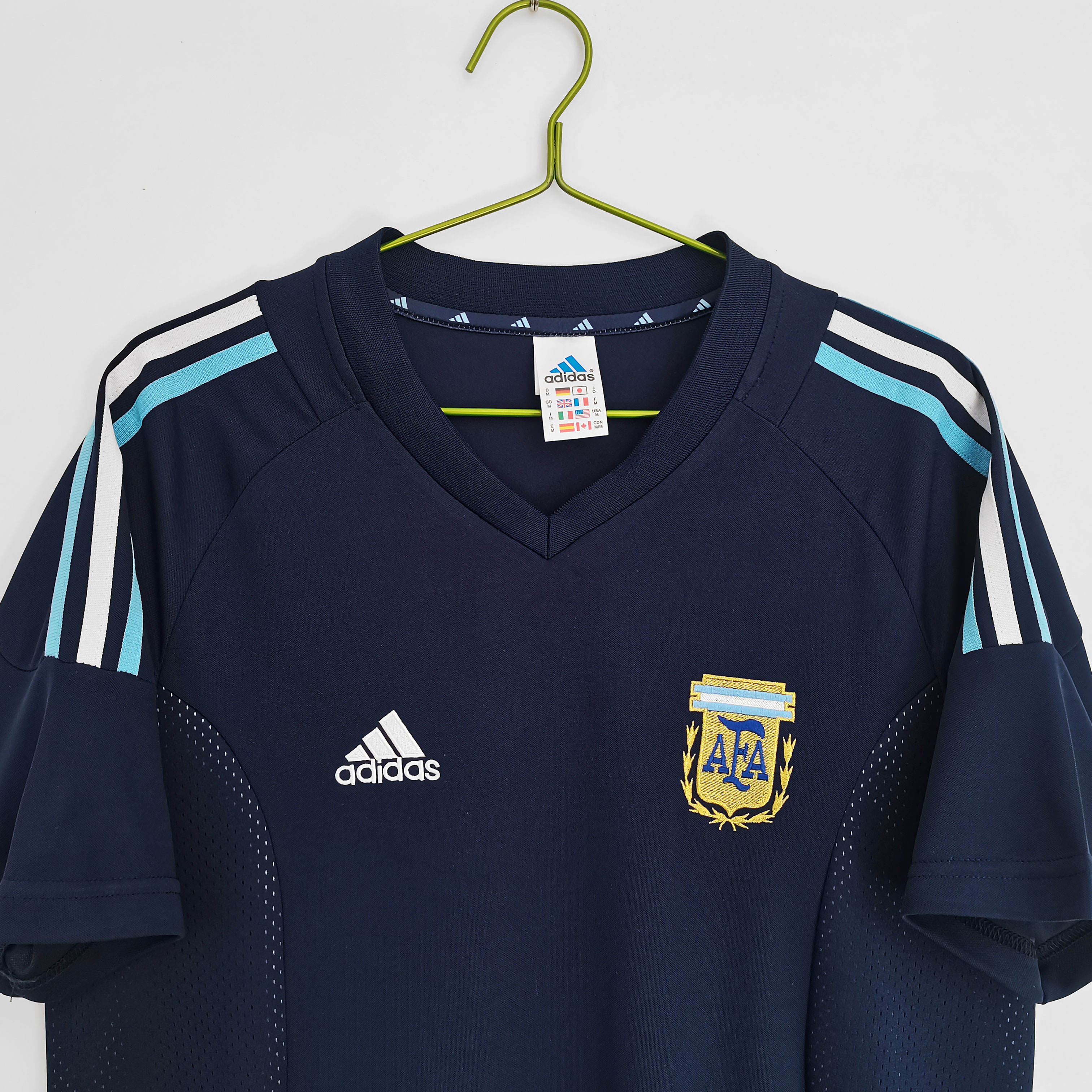 Retro Argentina 2002 Away Stadium Jersey - Unitedfutballjersey
