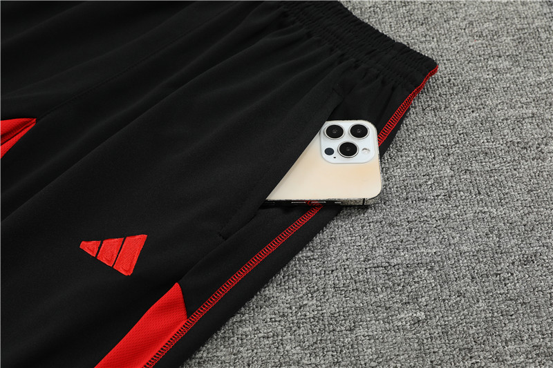 Manchester United 23-24 Long Sleeve Training Set -Red - Unitedfutballjersey