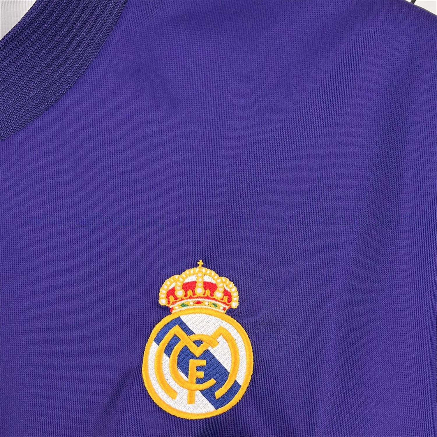 Retro Real Madrid 2002-03 Reversible Double-sided Centenary Third Unsponsored Jersey - Unitedfutballjersey