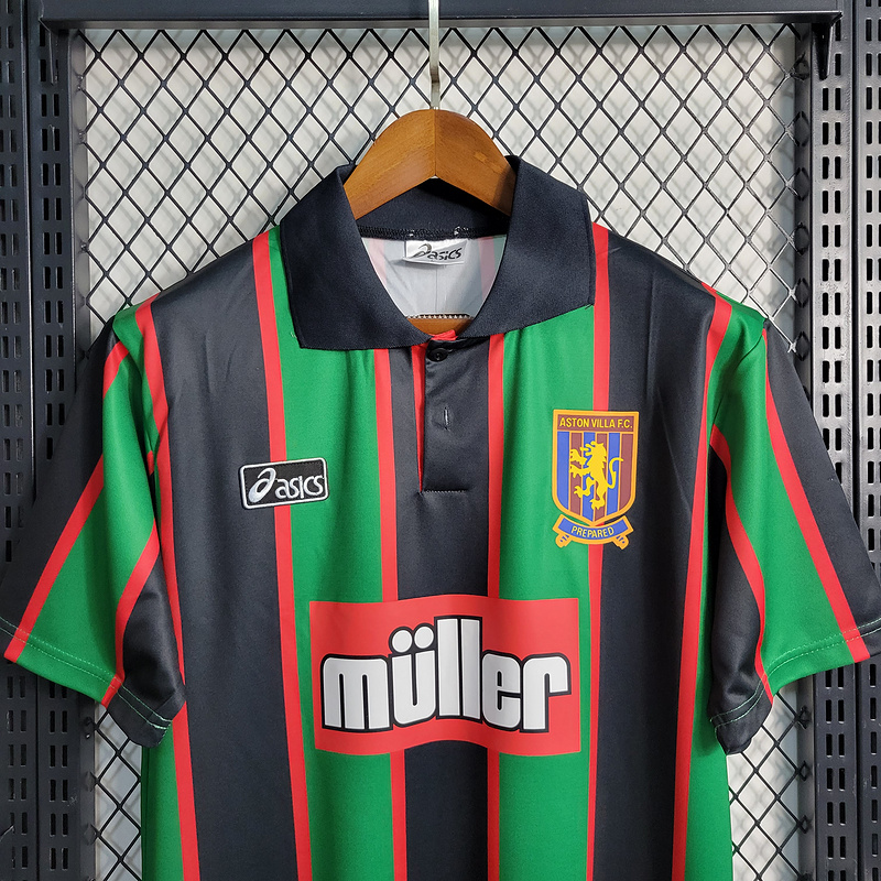 Retro Aston Villa 1993-95 Away Jersey - Unitedfutballjersey
