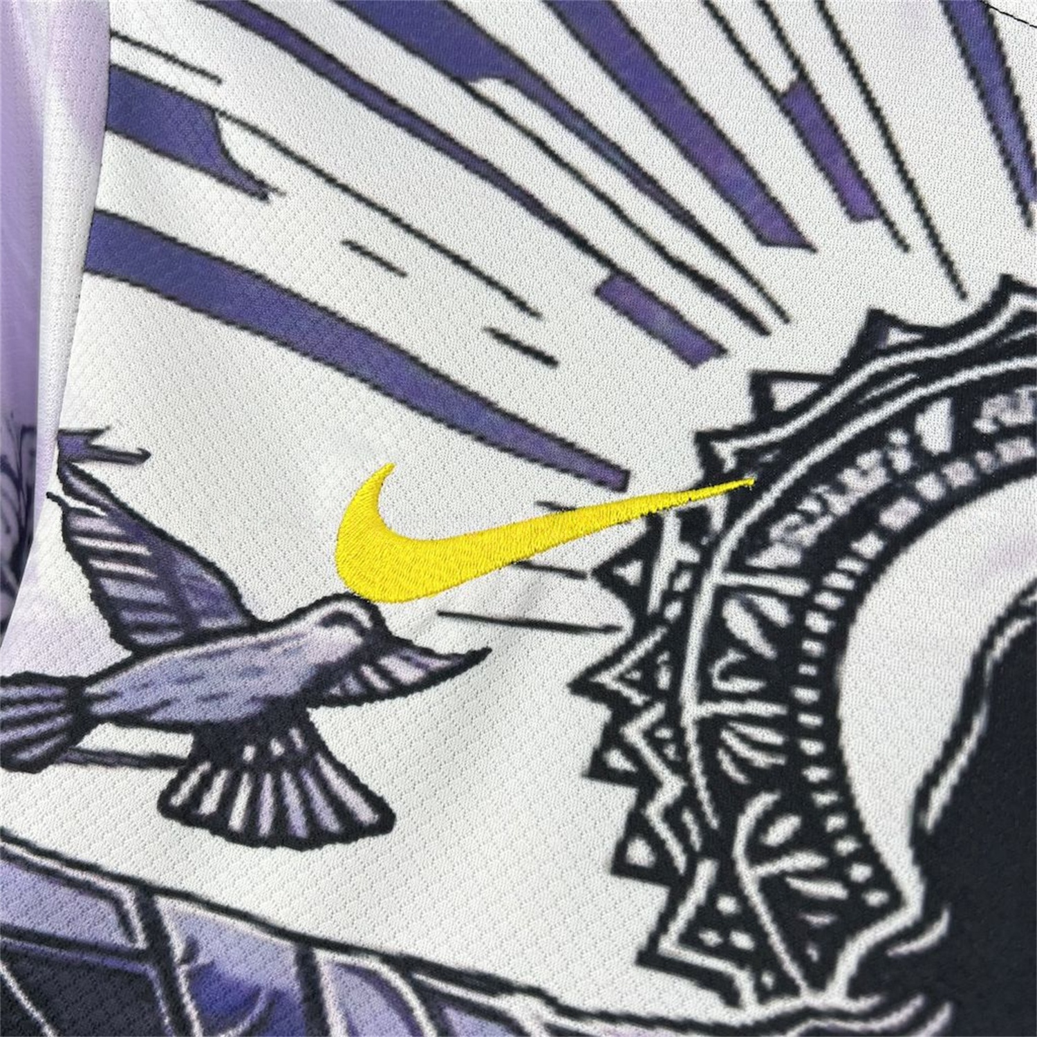 Brazil 25-26 Dark Purple Jesus Statue Special Jersey - Fans Version - Unitedfutballjersey