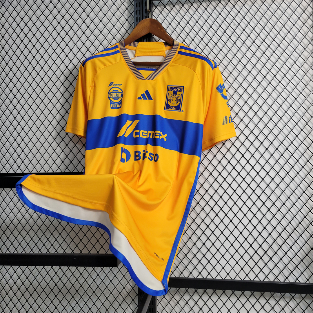 Tigres UANL 23-24 Home Stadium Jersey - Fans Version - Unitedfutballjersey