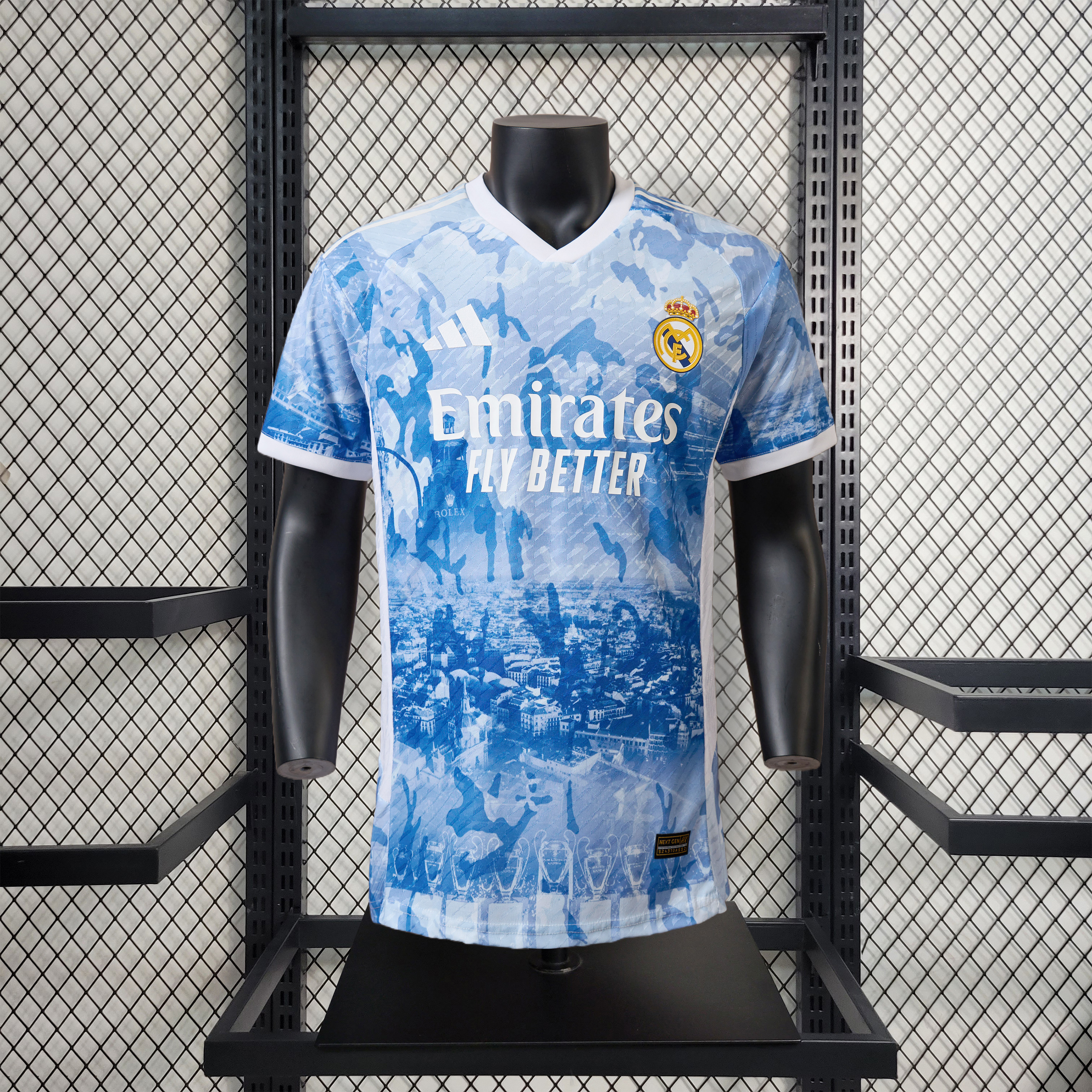 Real Madrid 24-25 Blue Special Edition Jersey - Player Version - Unitedfutballjersey