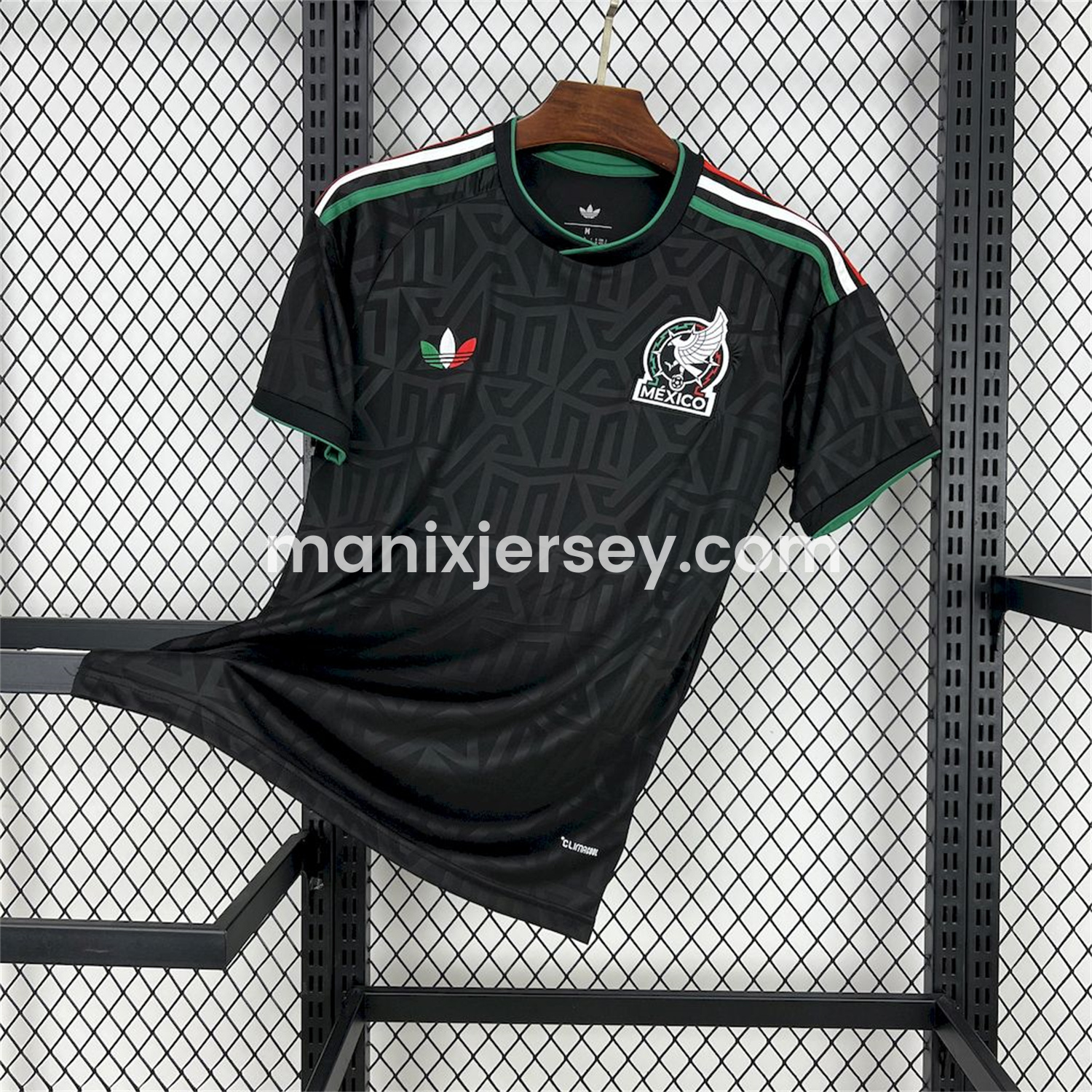 Mexico 25-26 Thire Colors Trefoil Black SpecialJersey - Fans Version - Unitedfutballjersey