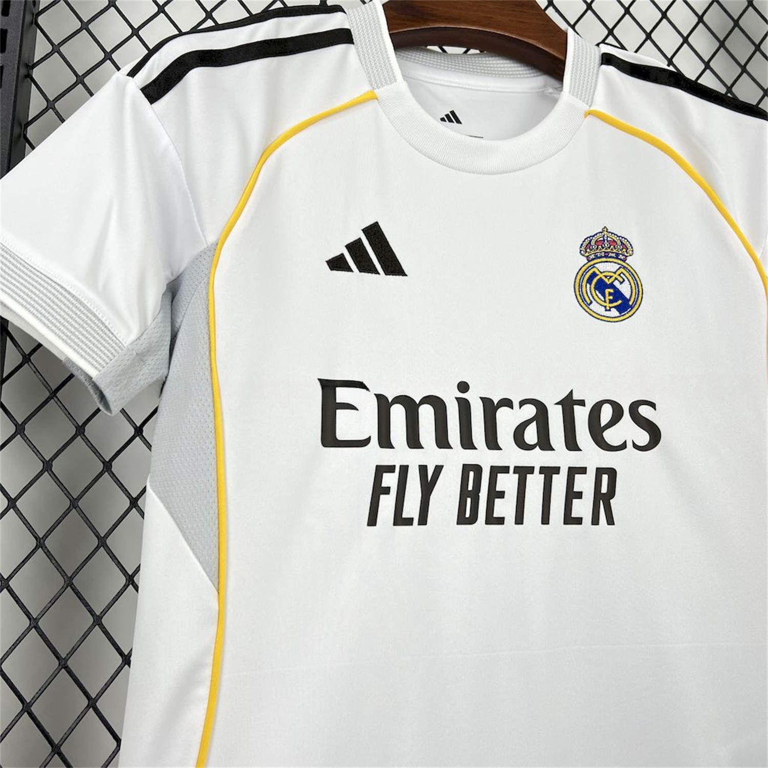 Real Madrid 25-26 Home White Kids Kit - Fans Version - Unitedfutballjersey