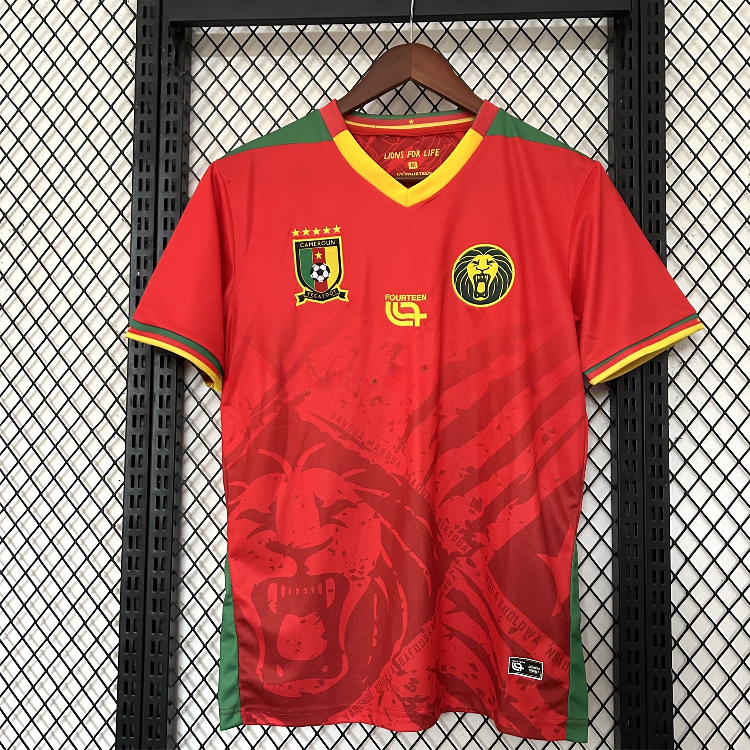 Cameroon 25-26 Away Jersey - Fans Version - Unitedfutballjersey