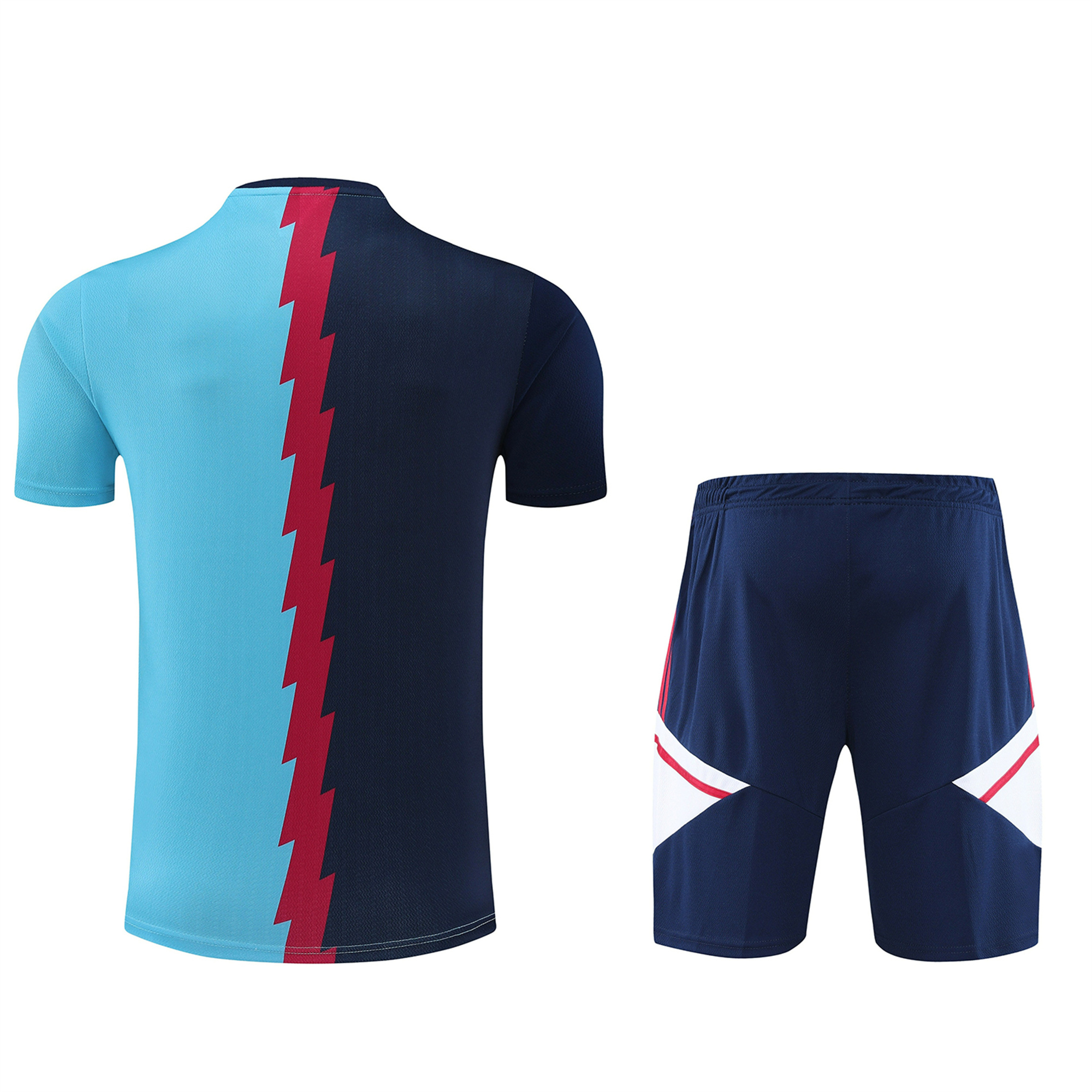Arsenal 23-24 Short-Sleeve Training Set - Blue - Unitedfutballjersey