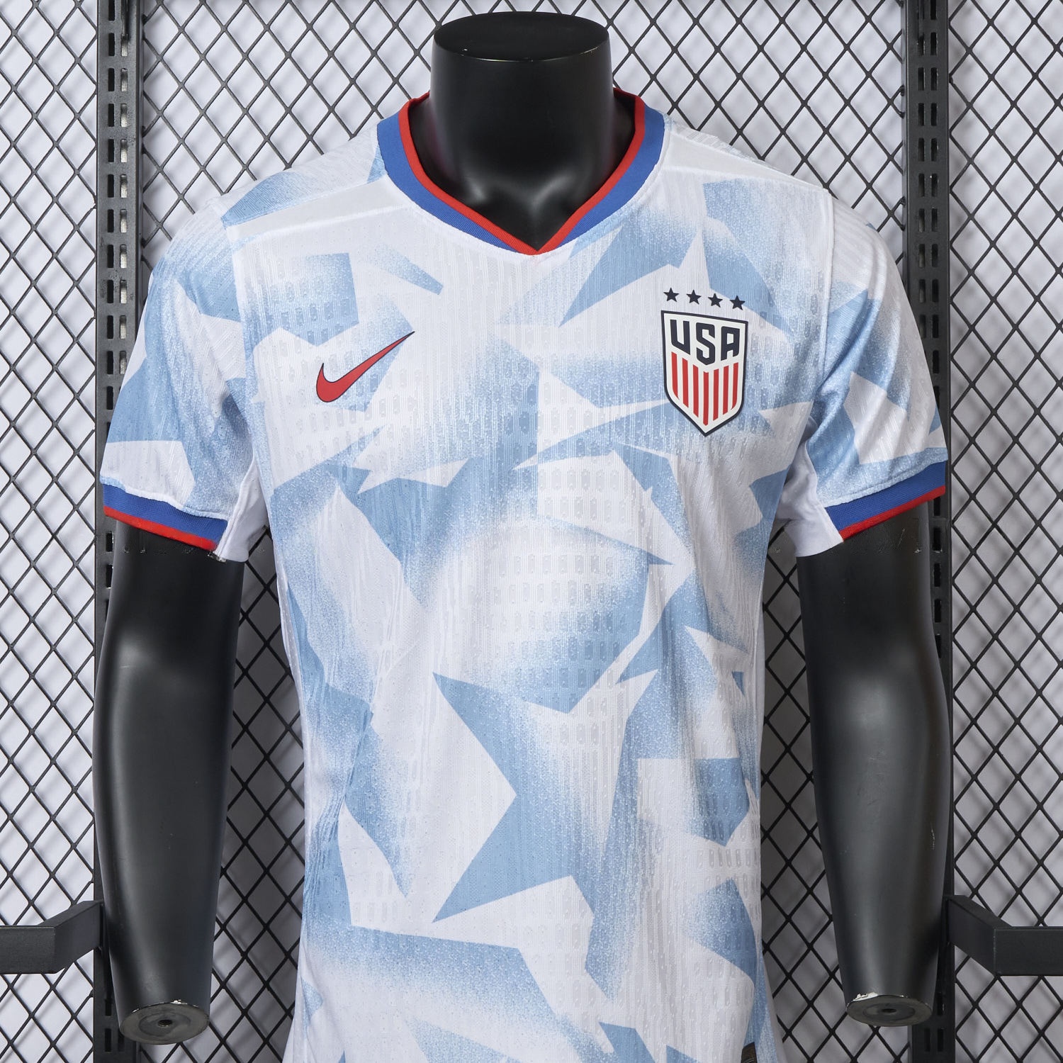 United States USA 25-26 Women's Team Home Jersey - Men's Player Version - Unitedfutballjersey