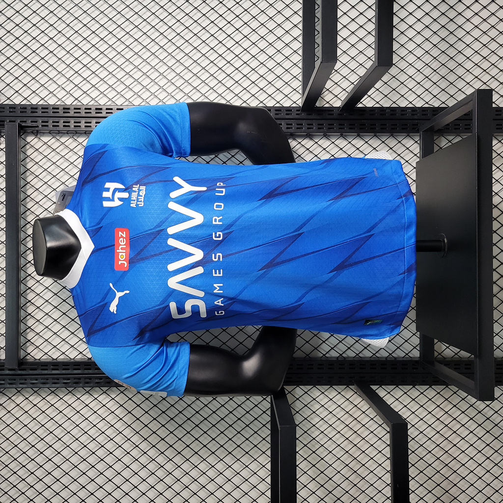 Al Hilal Riyadh Crescent 23-24 Home Stadium Jersey - Player Version - Unitedfutballjersey