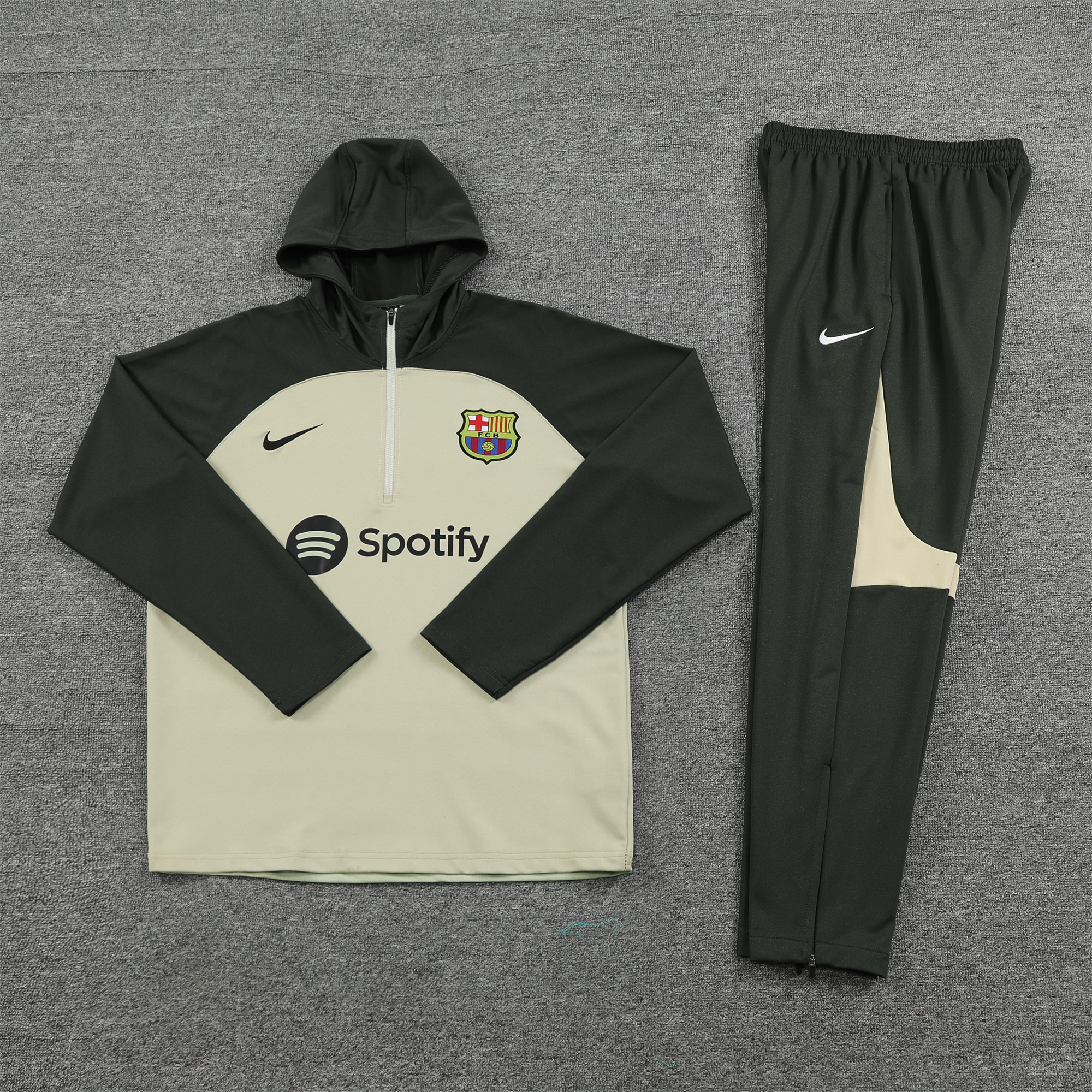 B.A.R.S.A 23-24 Men's Training Hoodie + Pants - Unitedfutballjersey