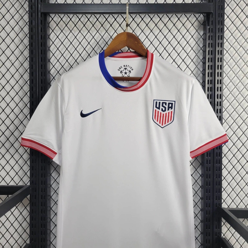 United States USA 2024 Home Stadium Jersey - Fans Version - Unitedfutballjersey
