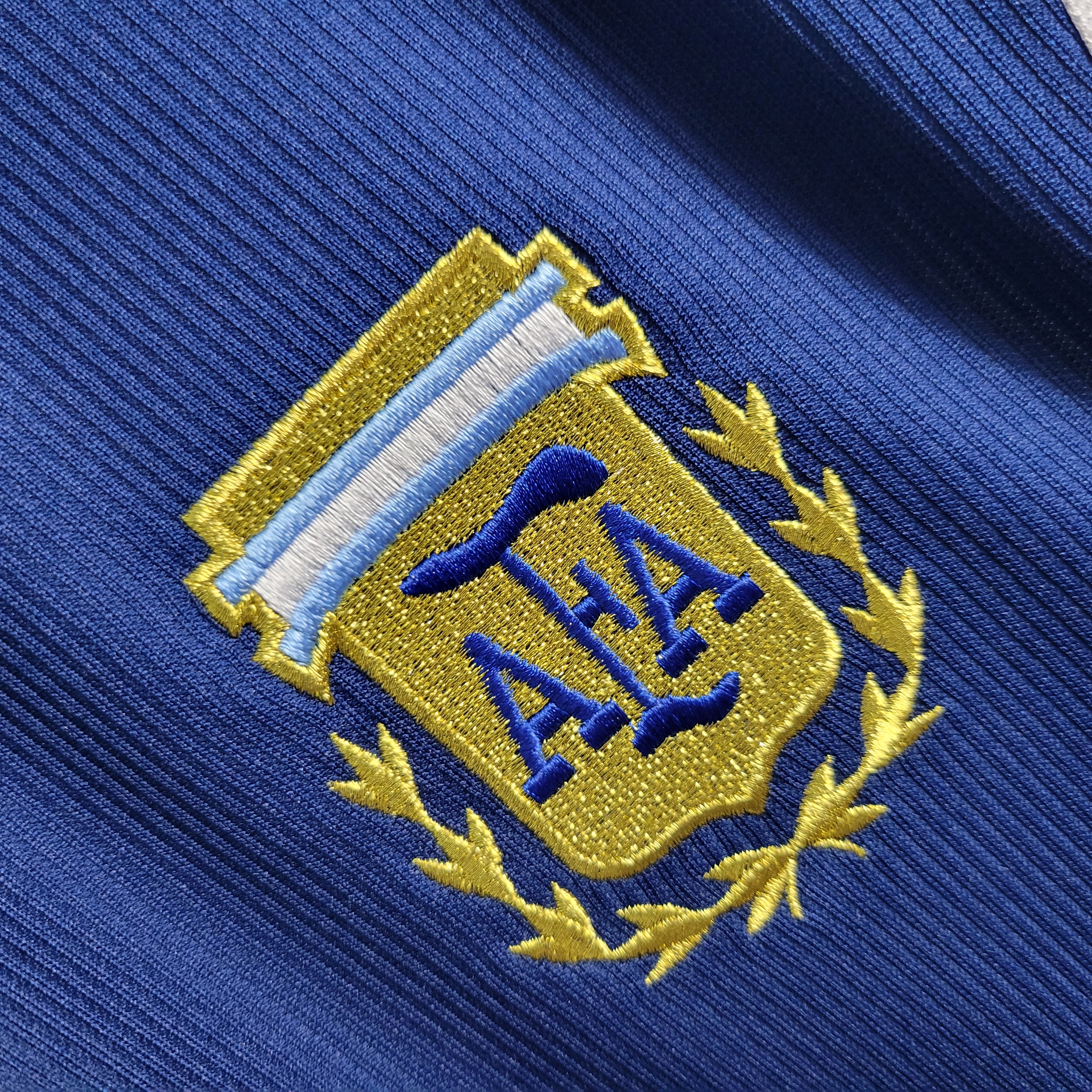 Retro Argentina 1998 Away Stadium Jersey - Unitedfutballjersey