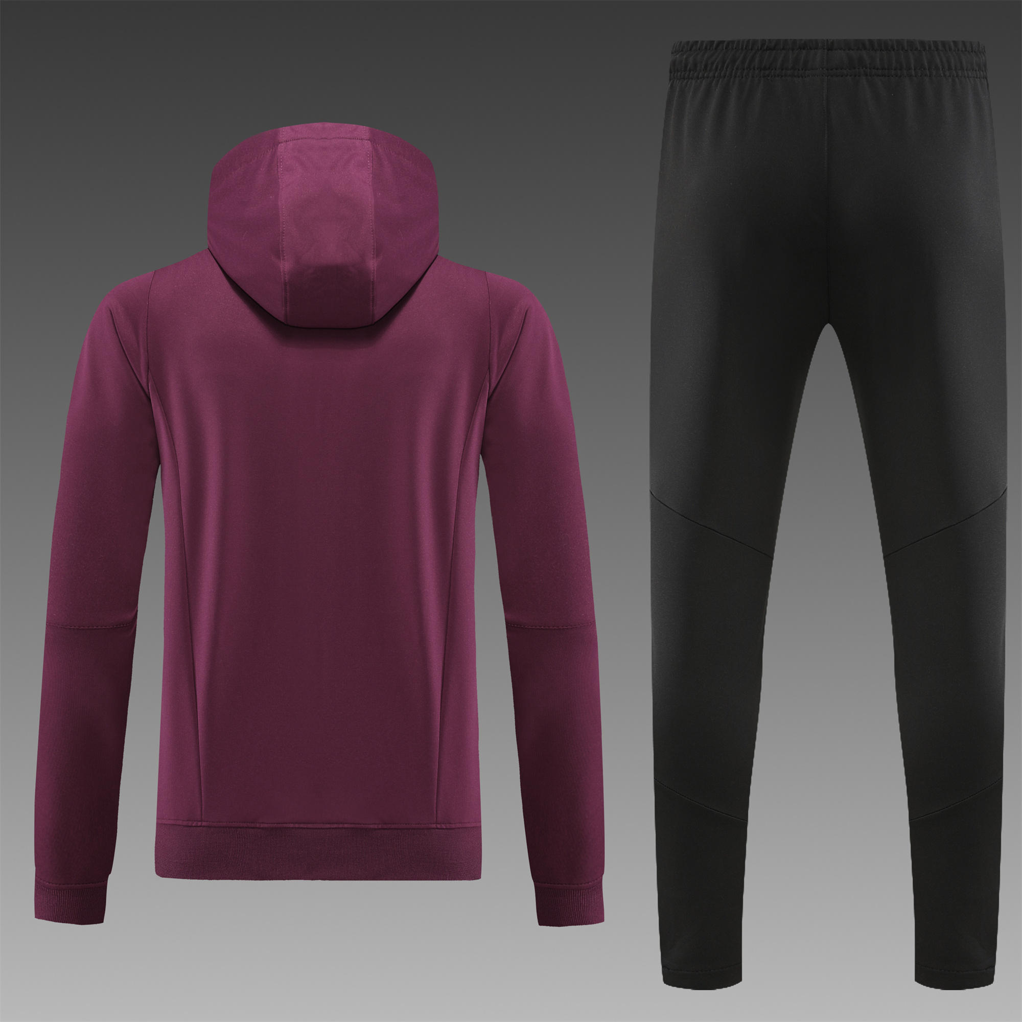 Germany 23-24 Men's Training Hoodie + Pants - Red - Unitedfutballjersey