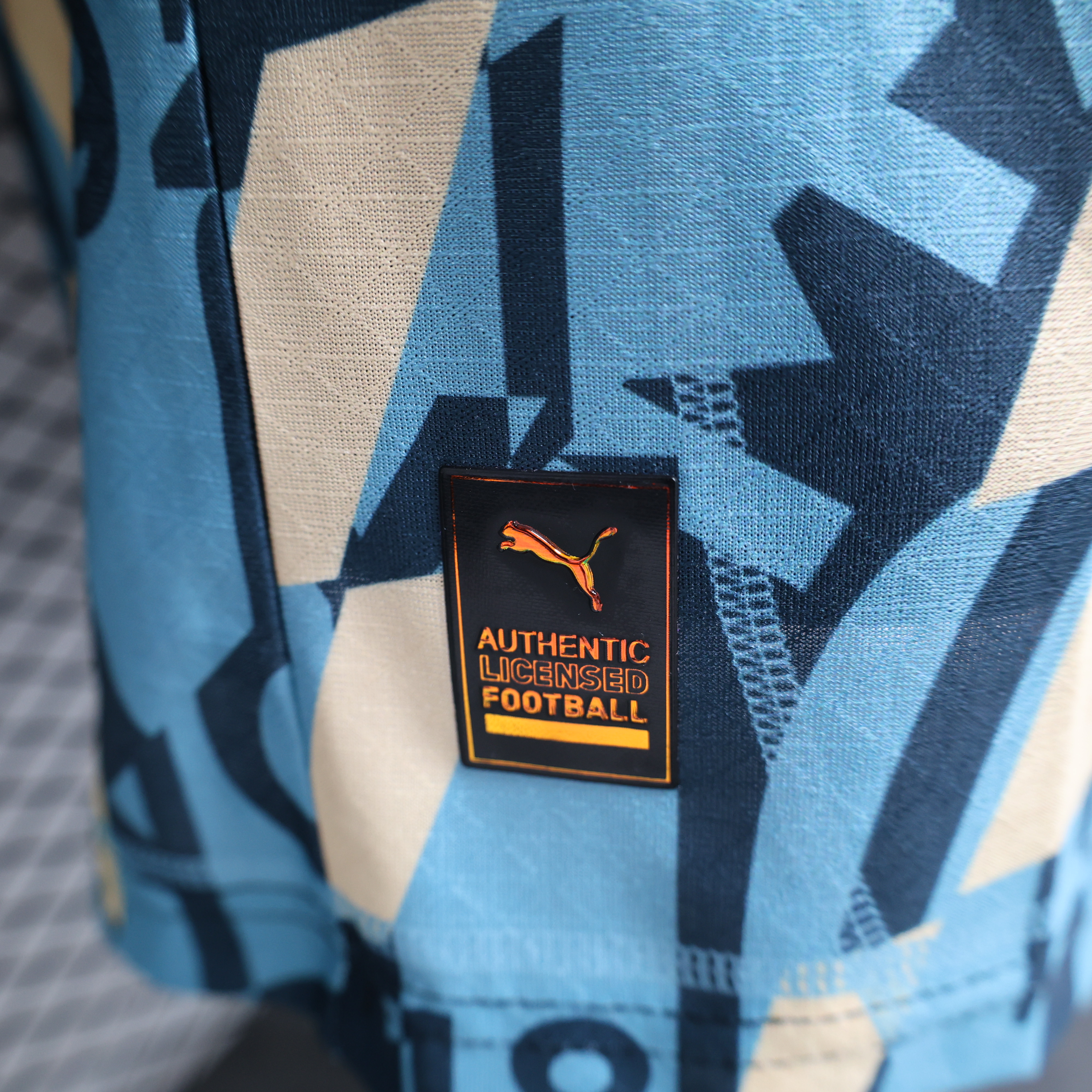 Manchester City 24-25 ftblSTATEMENT Retro Jersey - Player Version - Unitedfutballjersey