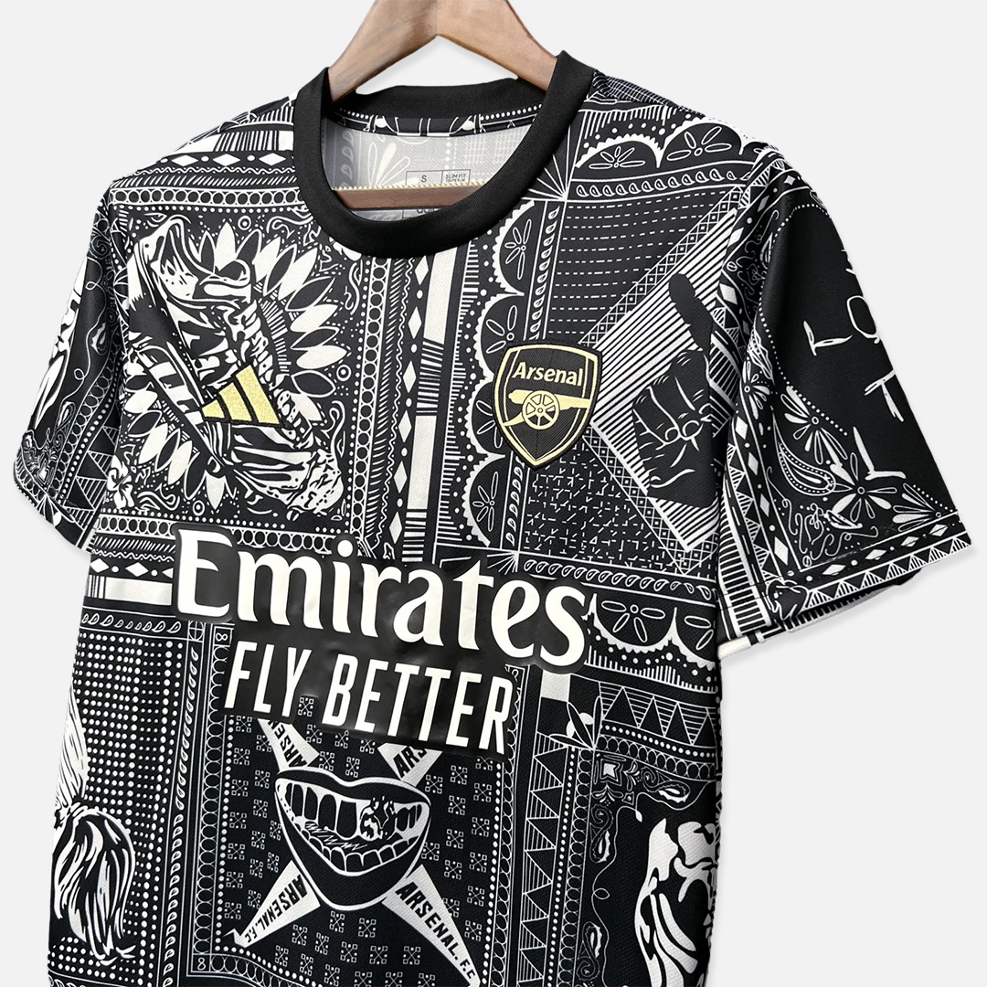 Arsenal x I-a-n.W-r-i-g-h-t 23-24 Pre-match Jersey - Fans Version - Unitedfutballjersey