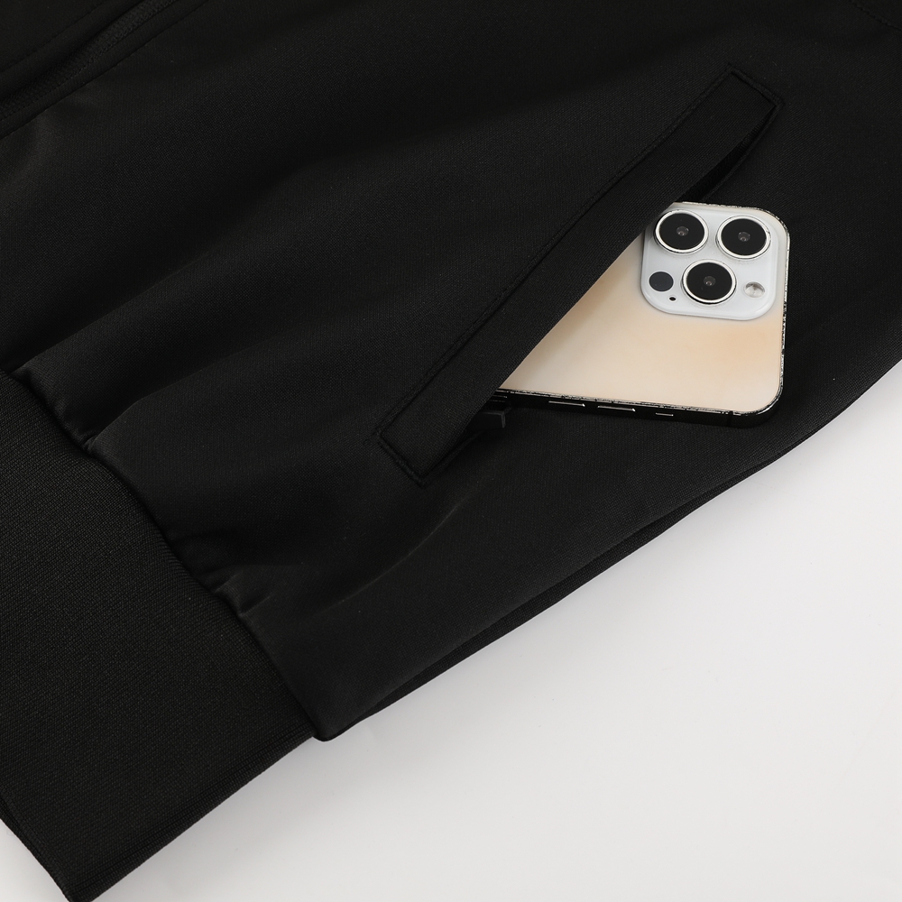 Che 23-24 Jacket Training Tracksuit - Black - Unitedfutballjersey