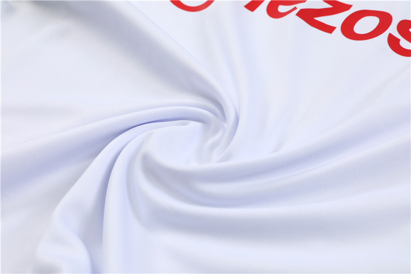 Manchester United 23-24 Long Sleeve Training Set -White - Unitedfutballjersey