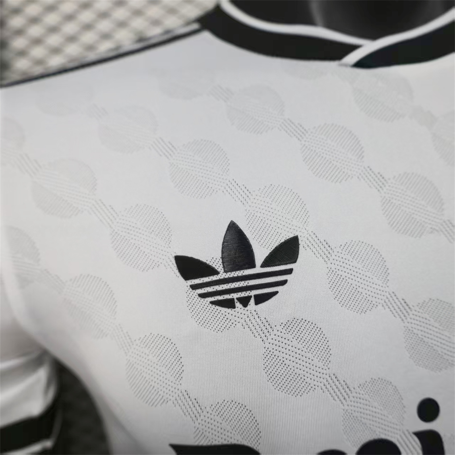 Real Madrid 25-26 Polka Dots White Jersey - Player Version - Unitedfutballjersey