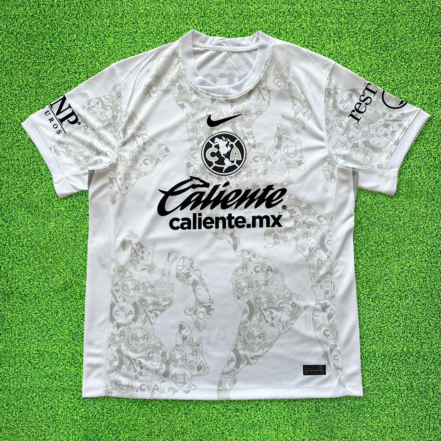 Club América 24-25 White Goalkeeper Jersey - Fans Version - Unitedfutballjersey