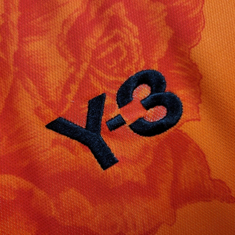 Real Madrid 23-24 Y-3 Orange Special Edition Jersey - Fans Version - Unitedfutballjersey