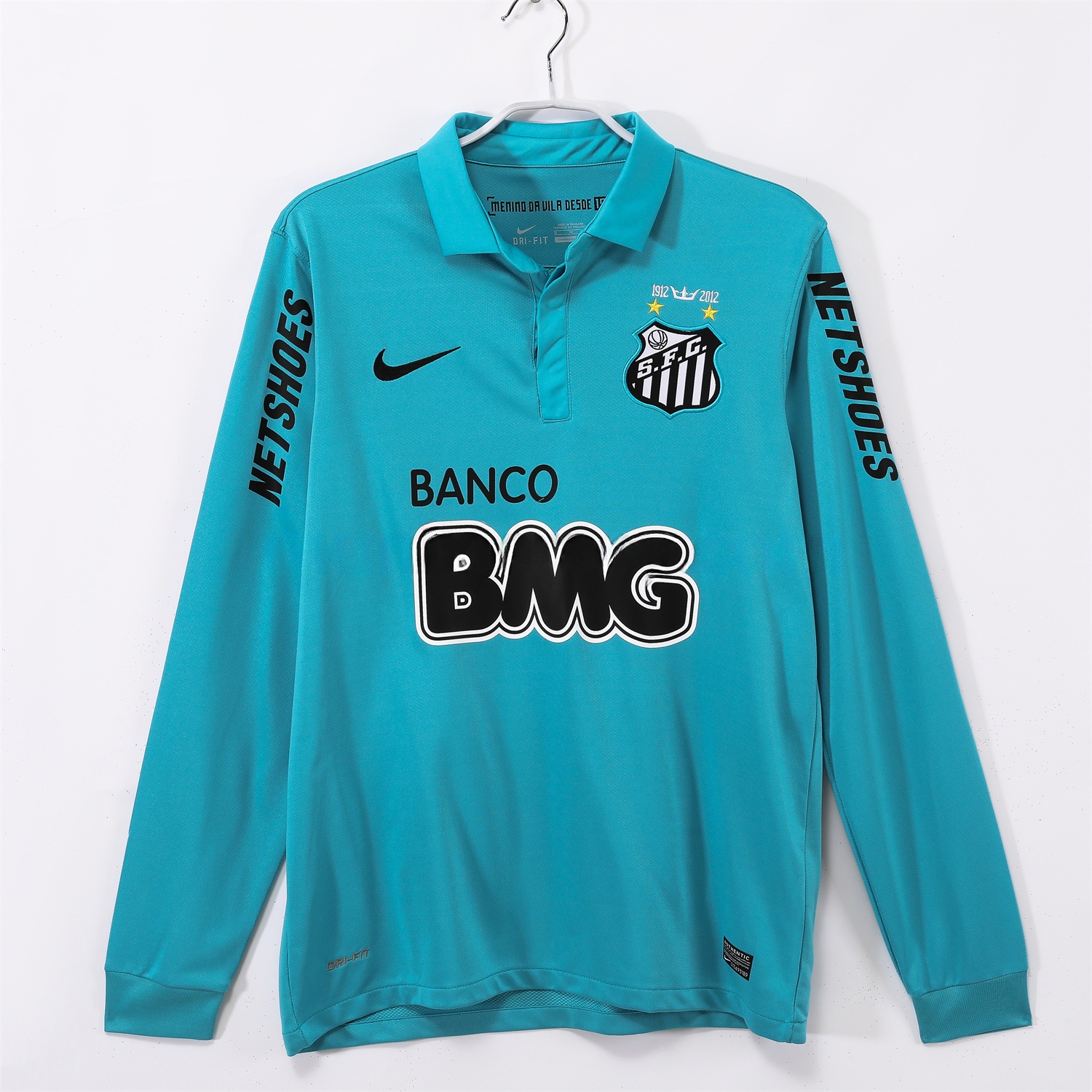 Retro Santos 2012 Third Long Sleeve Jersey - Unitedfutballjersey