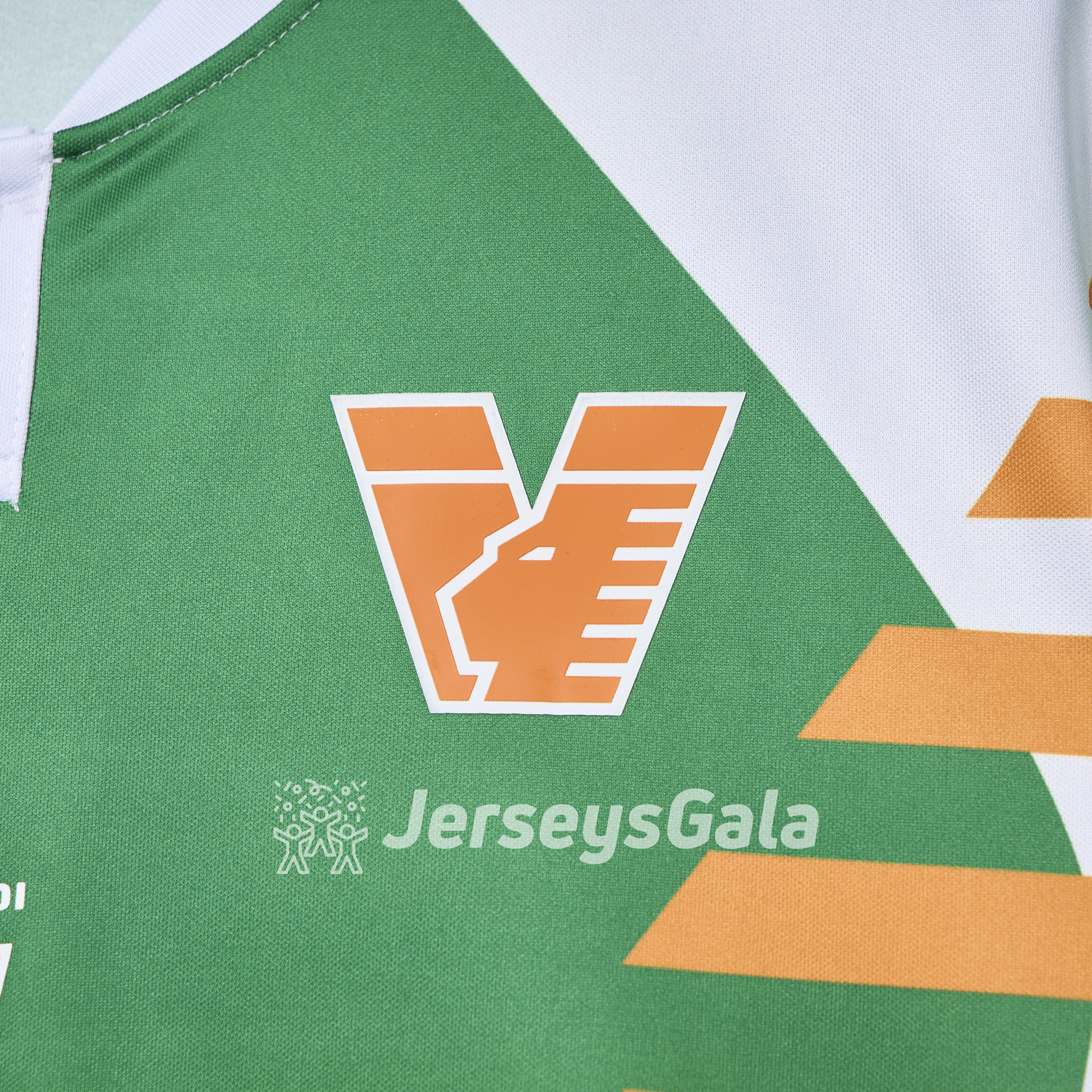 Venezia FC 24-25 Orange and Green Pre-Match Jersey - Fans Version - Unitedfutballjersey