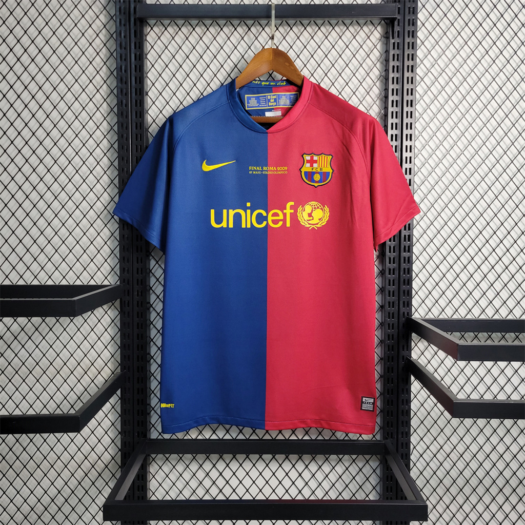 B.A.R.S.A Retro 08-09 Home Stadium Jersey - Unitedfutballjersey