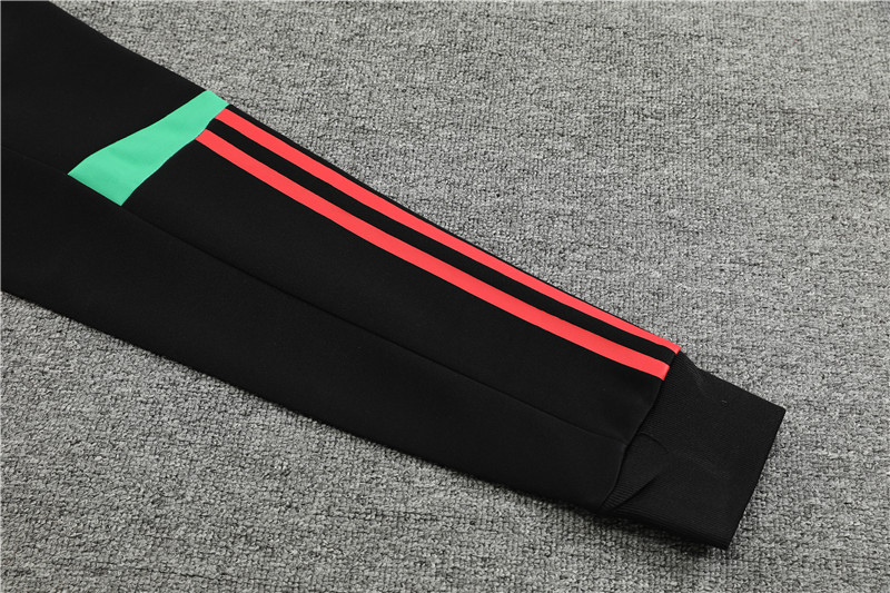 Manchester United 23-24 Jacket Training Tracksuit - Black - Unitedfutballjersey