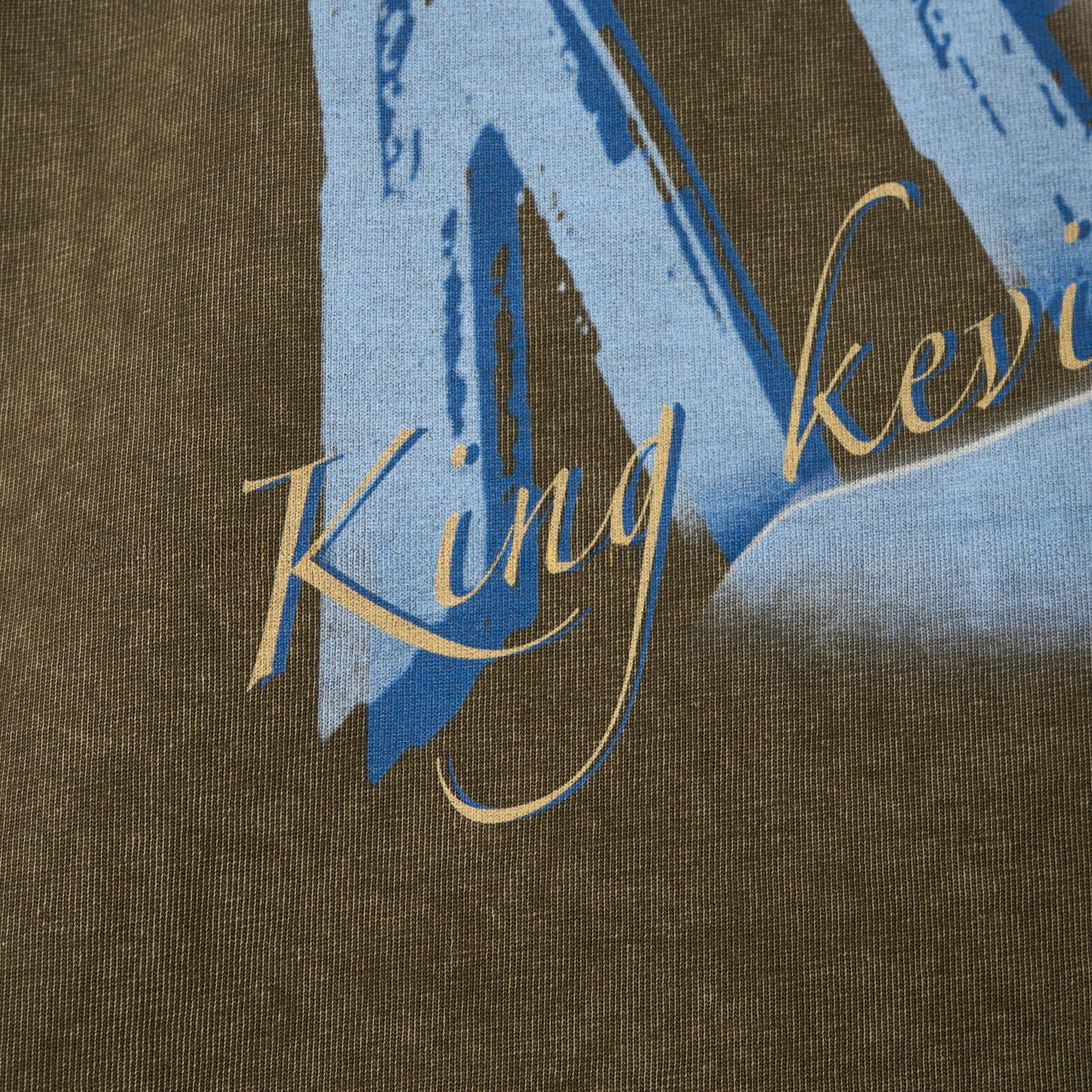 Manchester City Kevin De Bruyne King Oversized Washed T-Shirt - Unitedfutballjersey