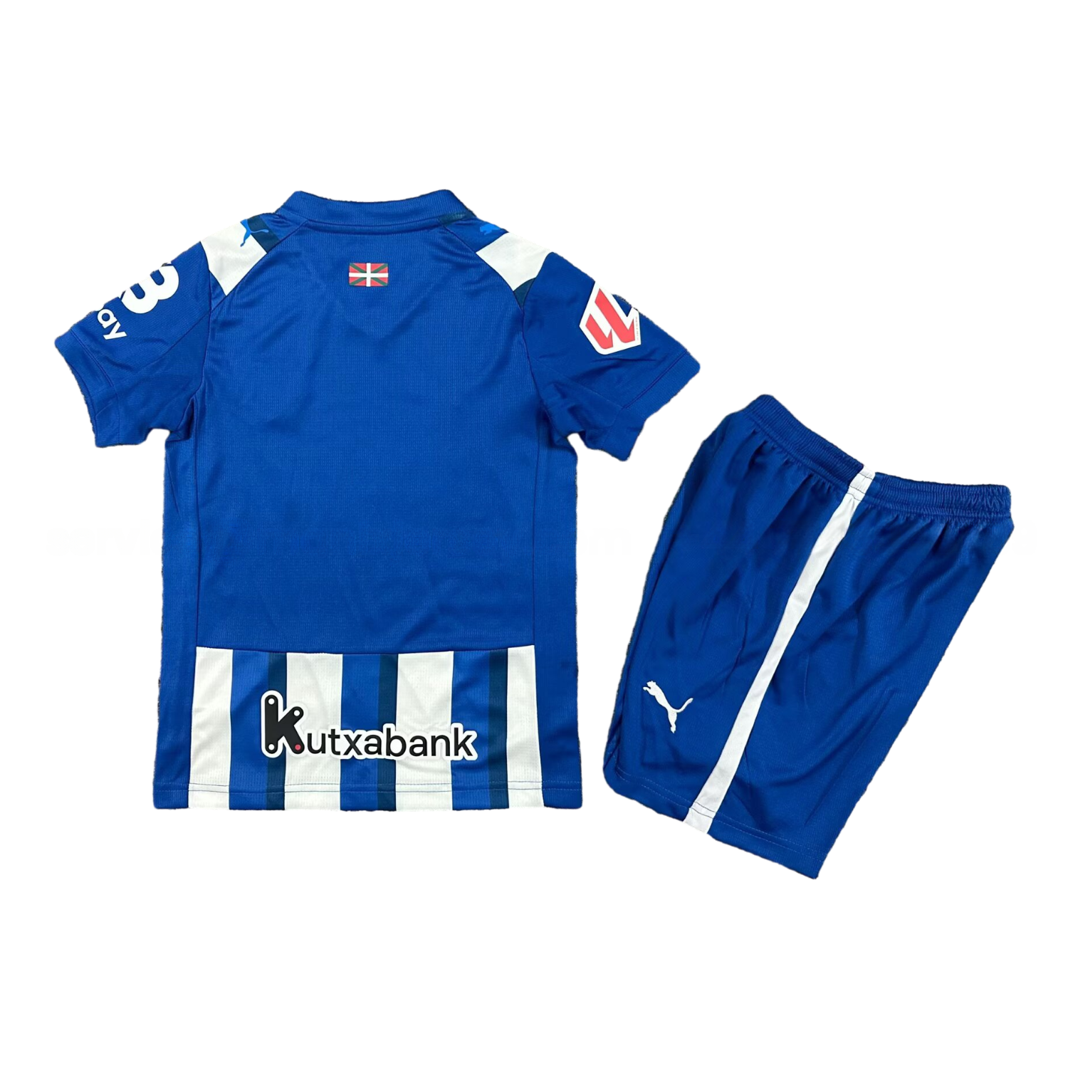Alaves 25-26 Home Kids Kit - Unitedfutballjersey