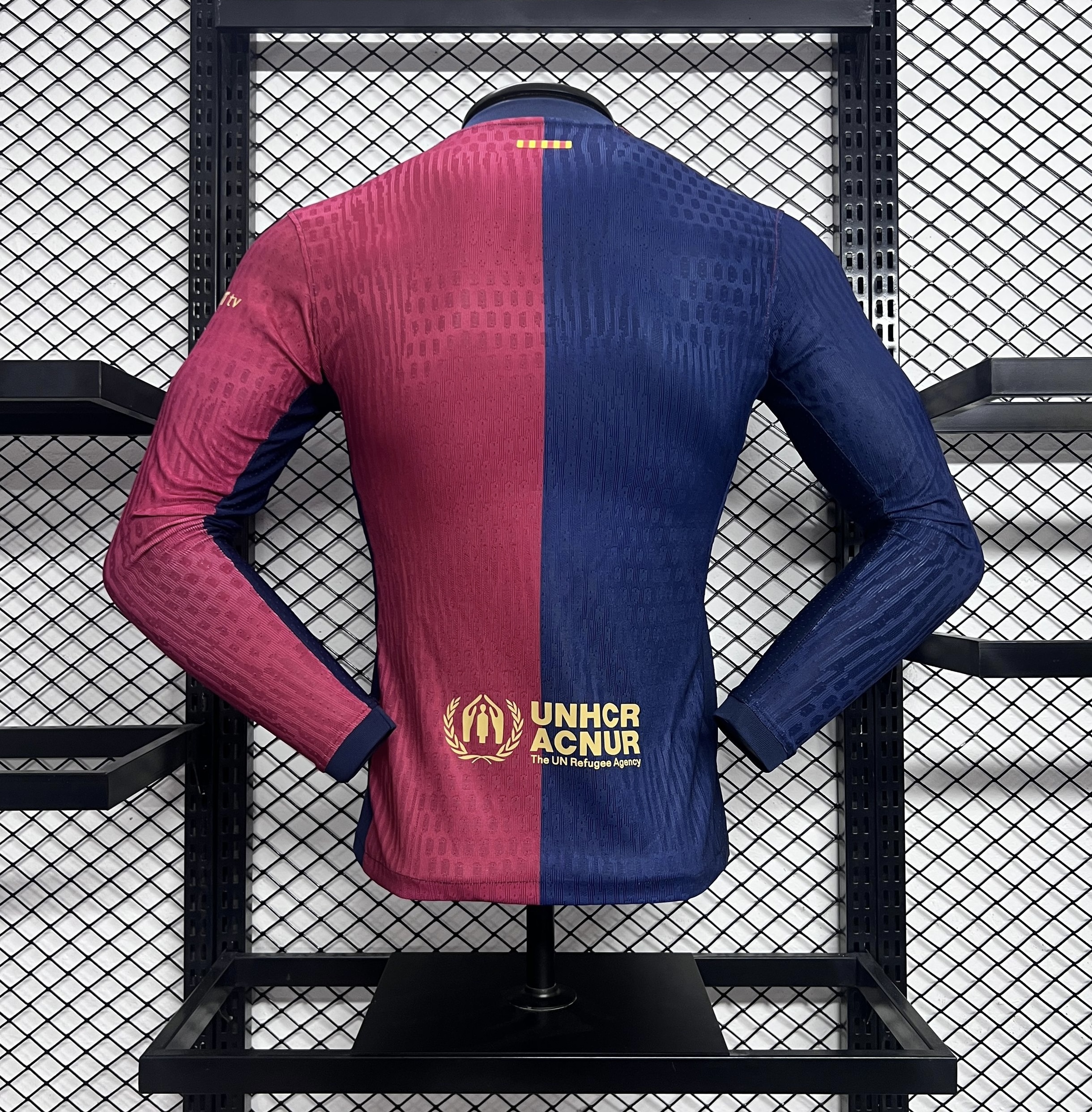 Barcelona 24-25 Home Long Sleeve Jersey - Player Version - Unitedfutballjersey
