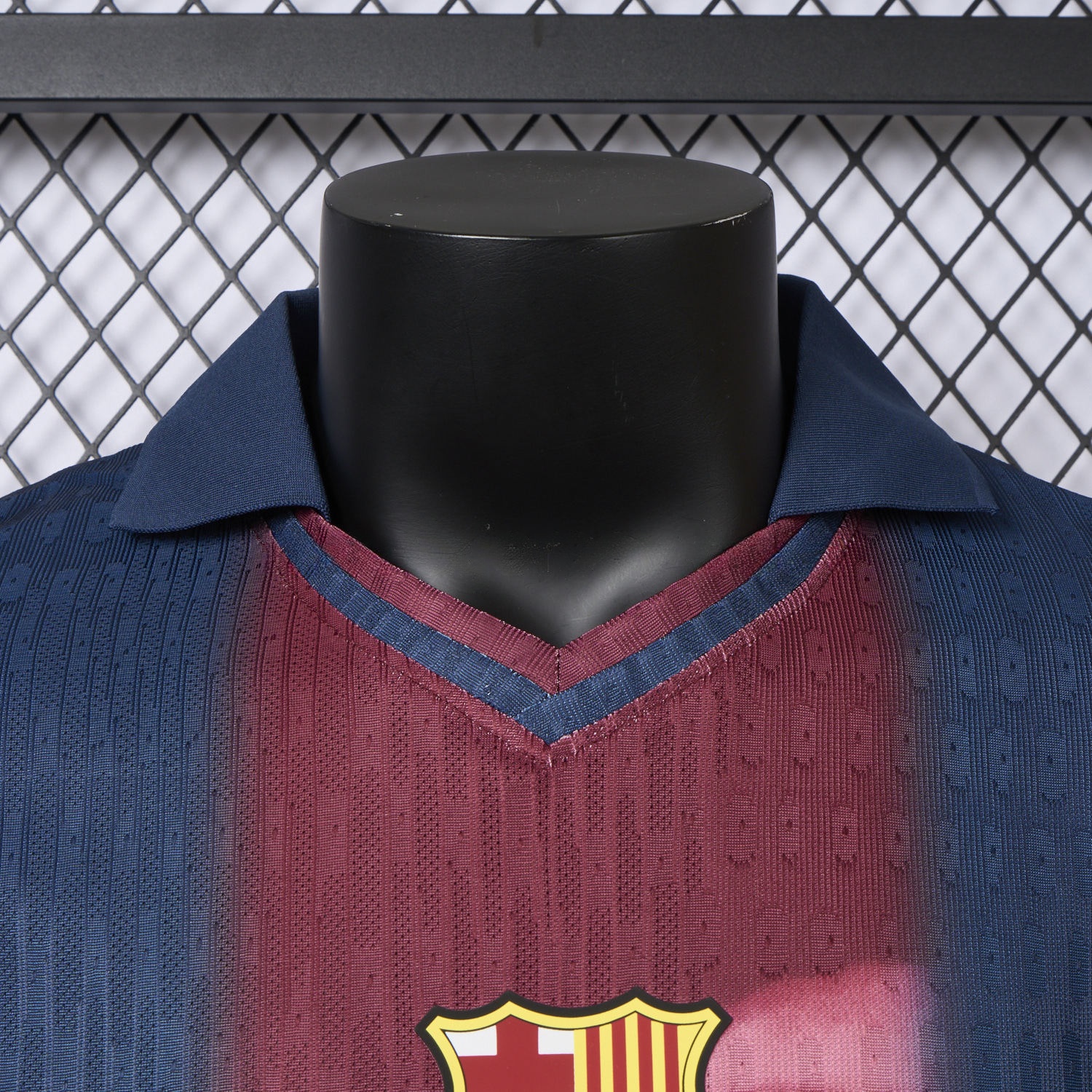 Barcelona x Travis Scott 2000-01 Home Retro Style Skeleton Jersey - Player Version - Unitedfutballjersey