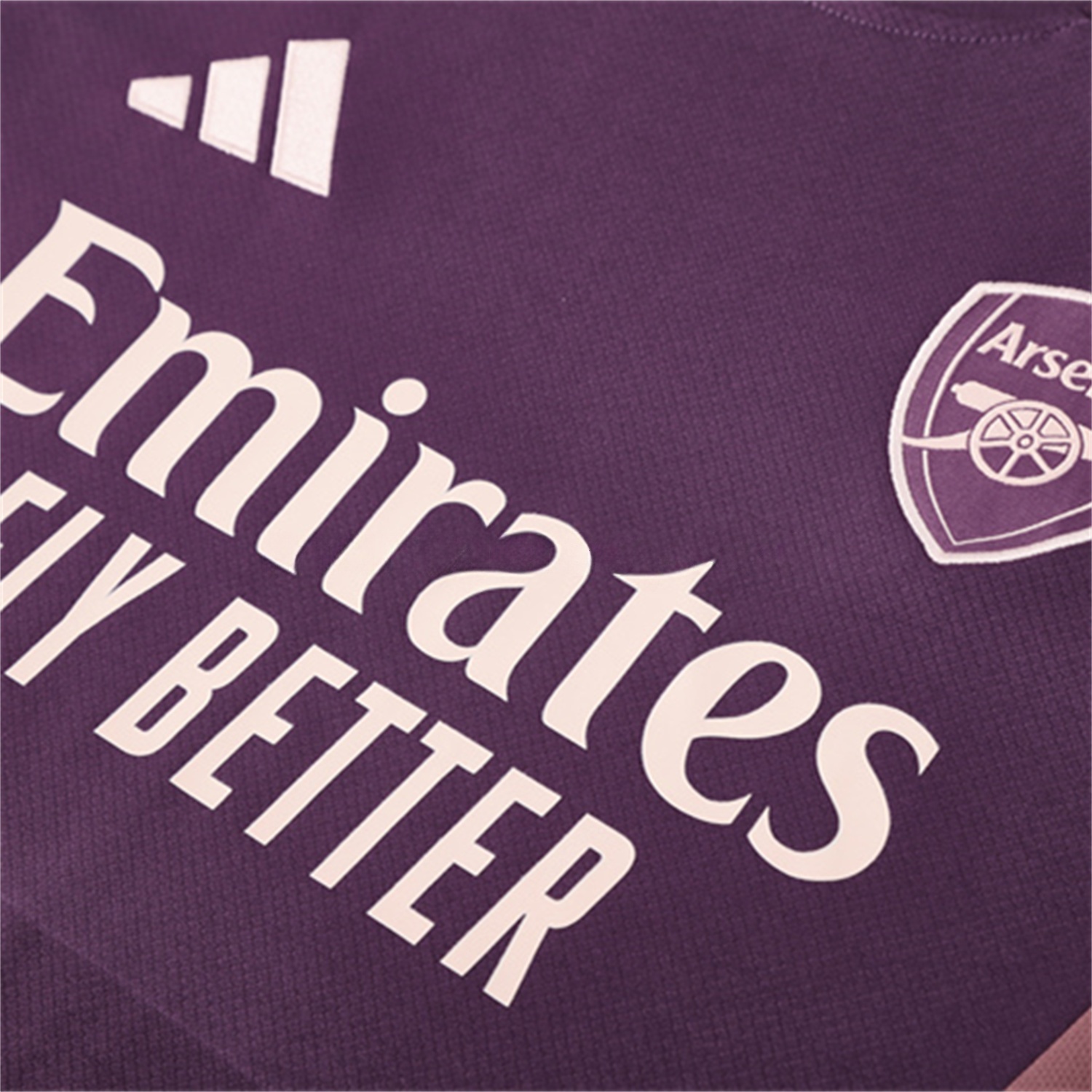 Arsenal 24-25 Short-Sleeve Training Set - Purple - Unitedfutballjersey