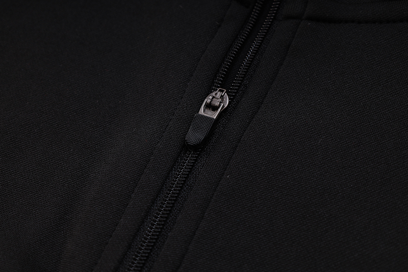 Algeria Olympic TEAM 23-24 Long Sleeve Training Set -Black - Unitedfutballjersey