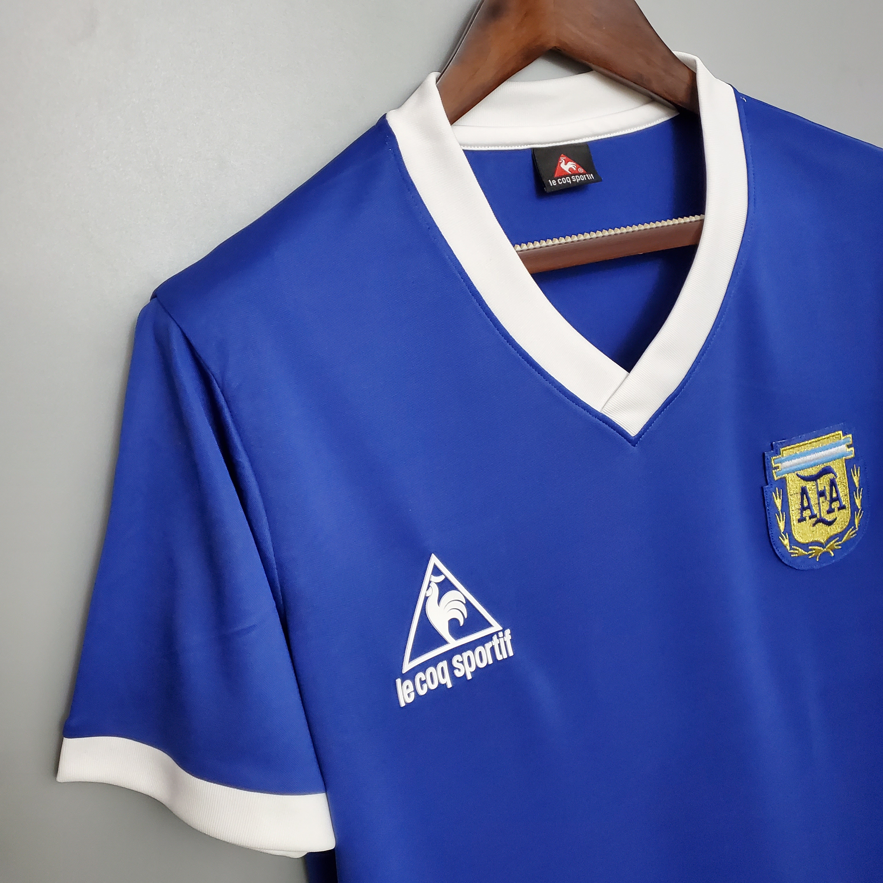 Retro Argentina 1986 Away Stadium Jersey - Unitedfutballjersey