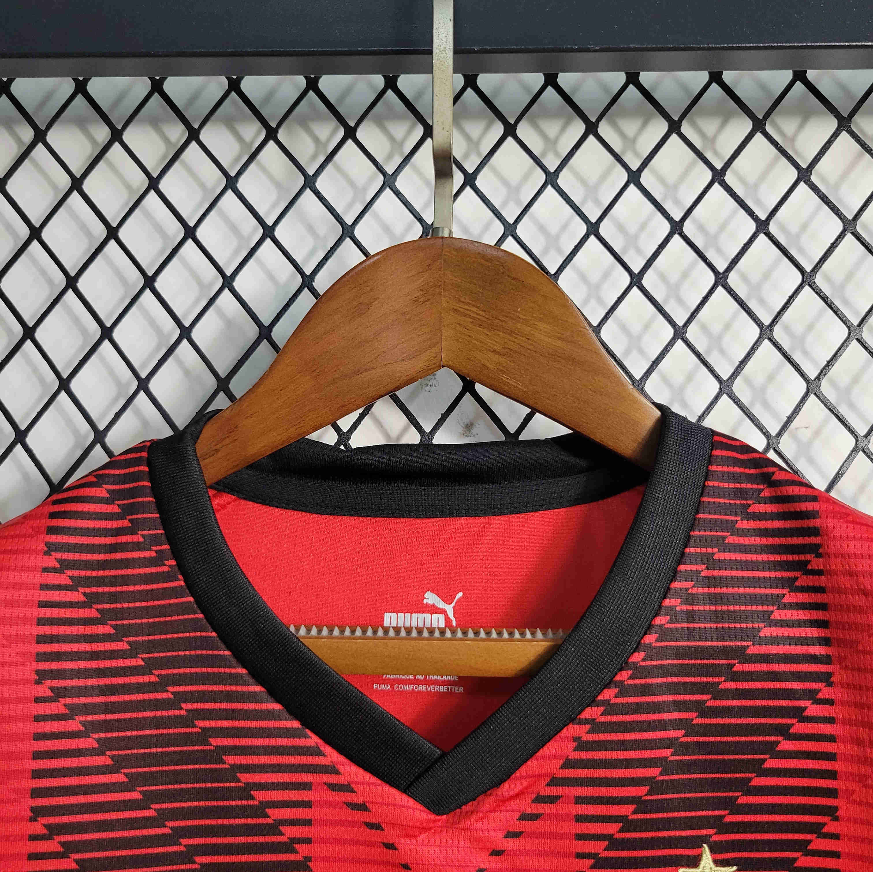 AC Milan 23-24 Home Kids Kit - Unitedfutballjersey