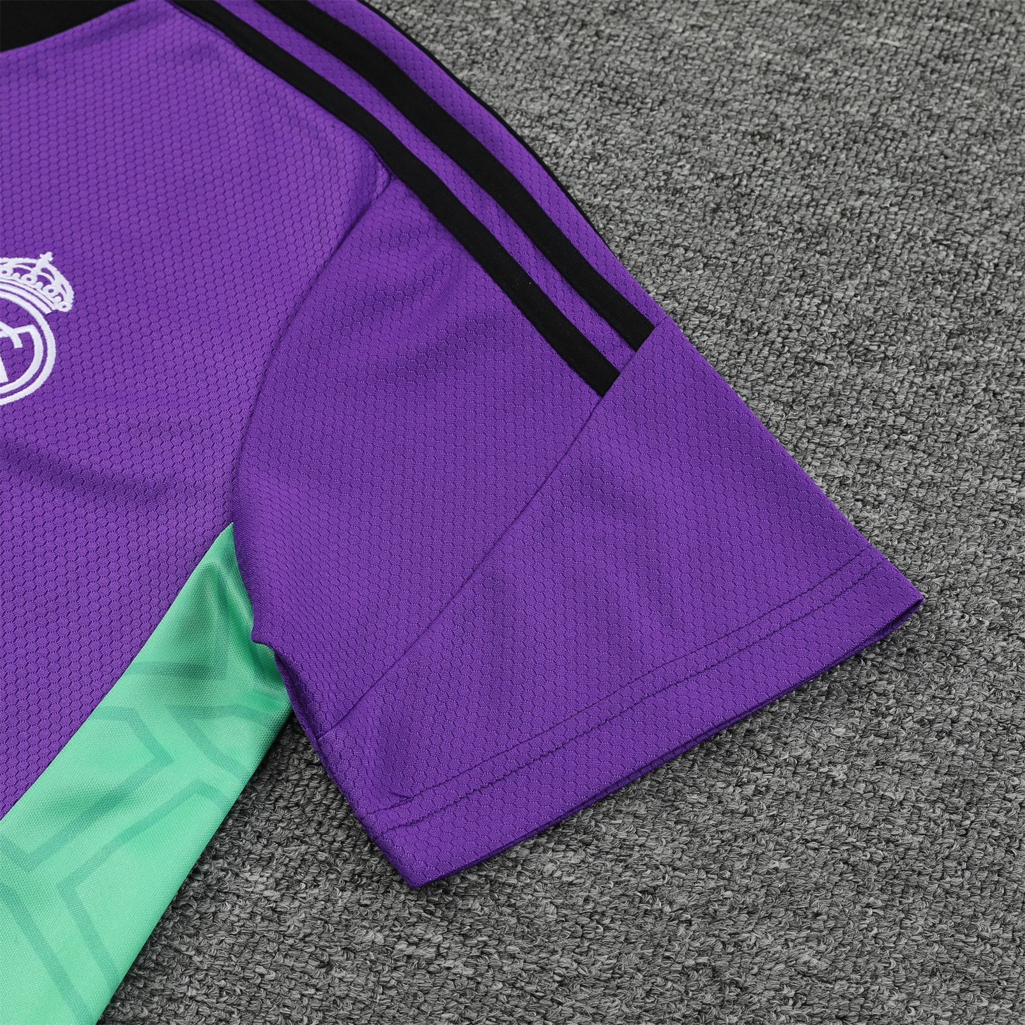 Real Madrid 23-24 Short-Sleeve Training Set - Purple - Unitedfutballjersey