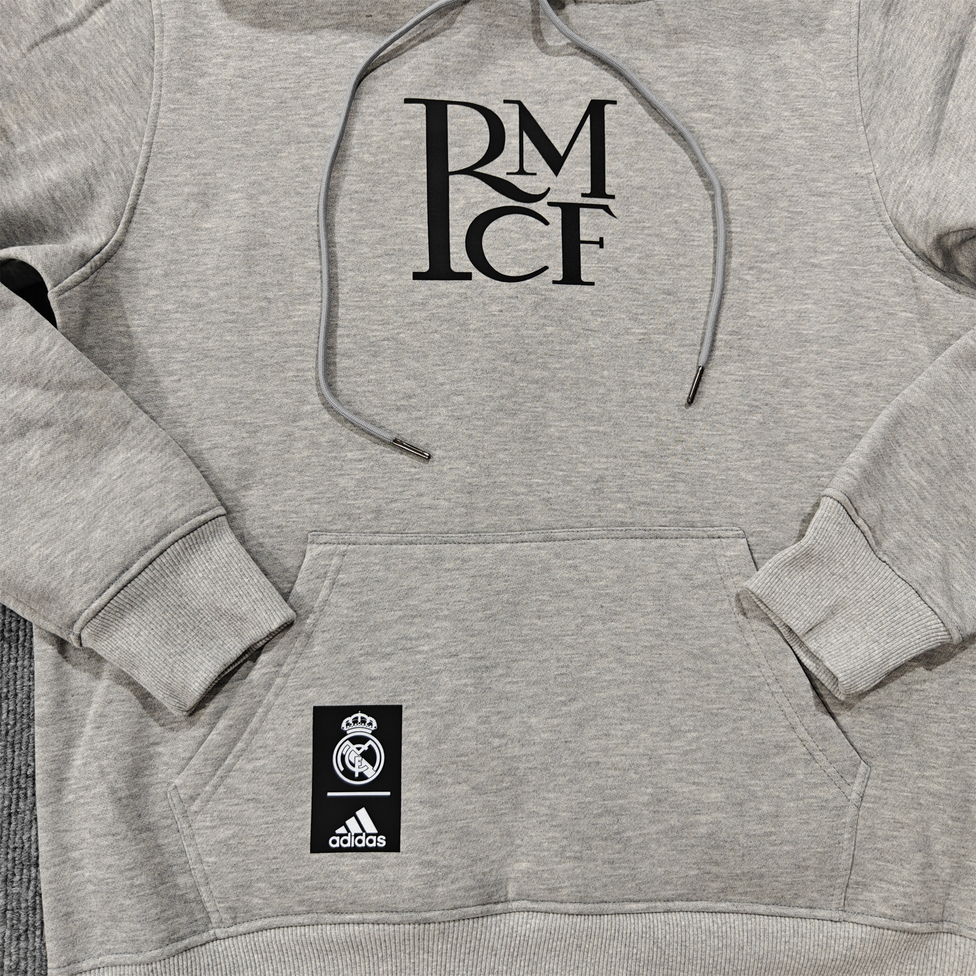 Real Madrid 24-25 RMCF Concept Hoodie - Grey - Unitedfutballjersey