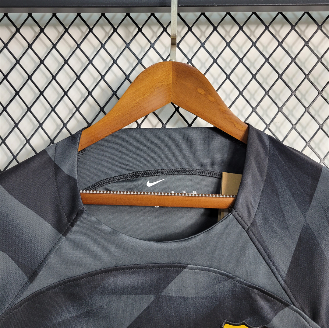 B.A.R.S.A 23/24 Black Goalkeeper Jersey - Fans Version - Unitedfutballjersey