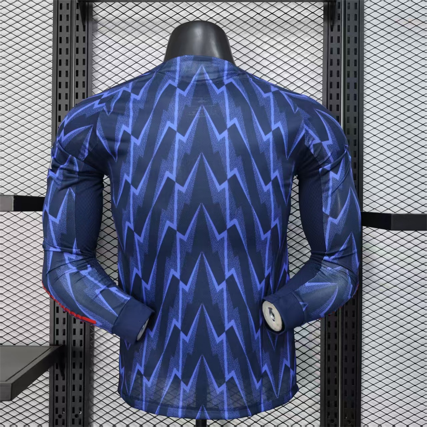 Arsenal 25-26 Away Long Blue Jersey - Player Version - Unitedfutballjersey