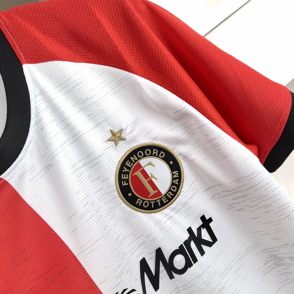 Feyenoord 24-25 Home Stadium Jersey - Fans Version - Unitedfutballjersey