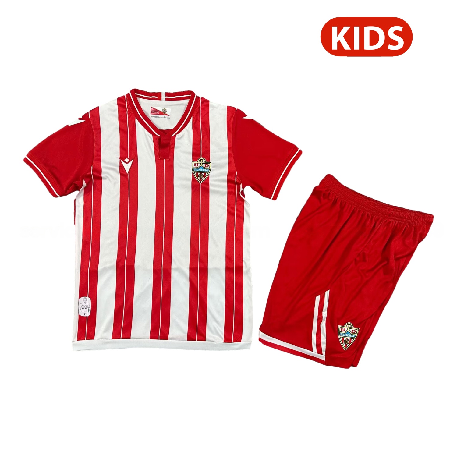 UD Almería 25-26 Home Kids Kit - Unitedfutballjersey